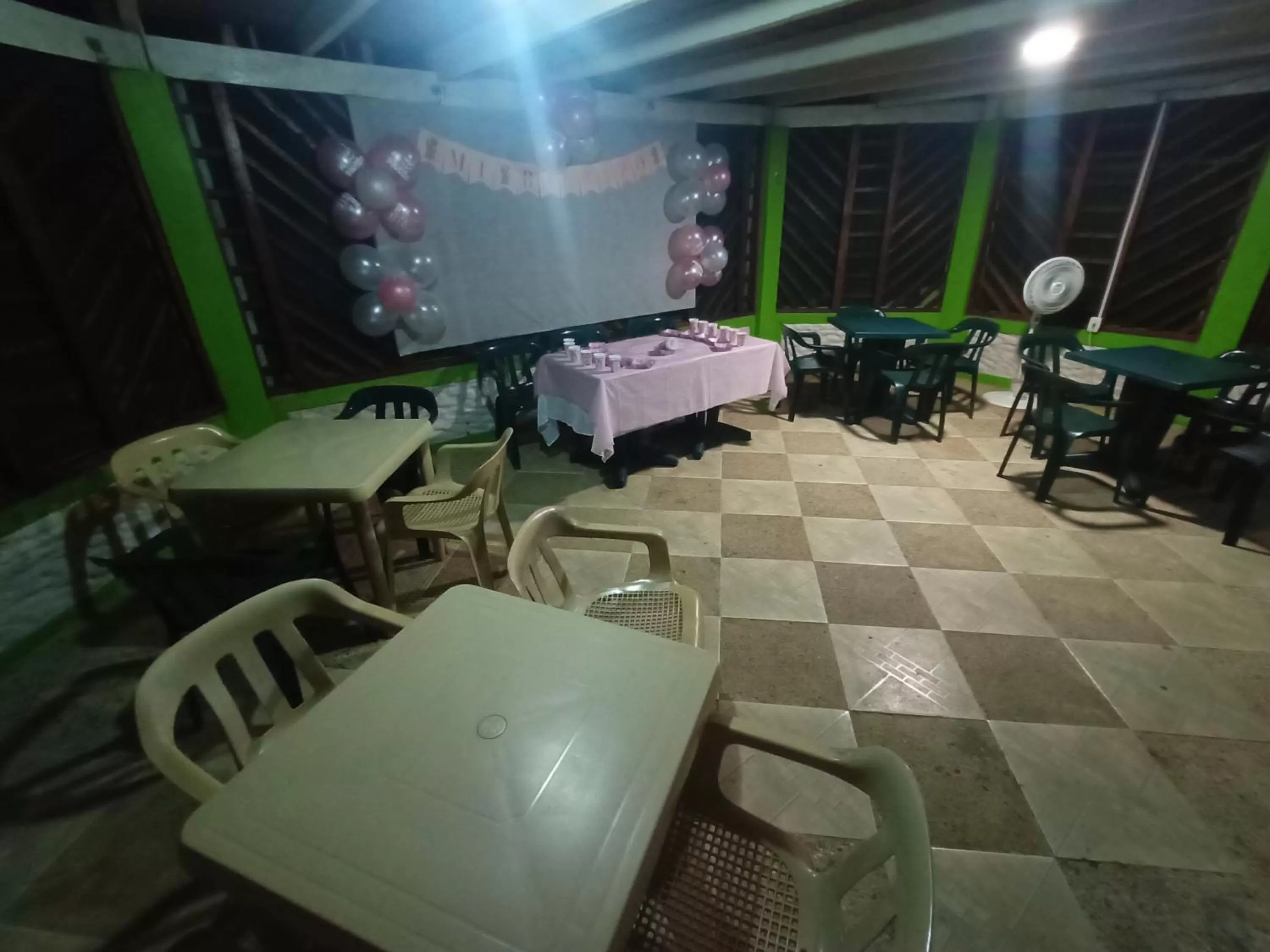 Living room in Ecocabañas Manguare