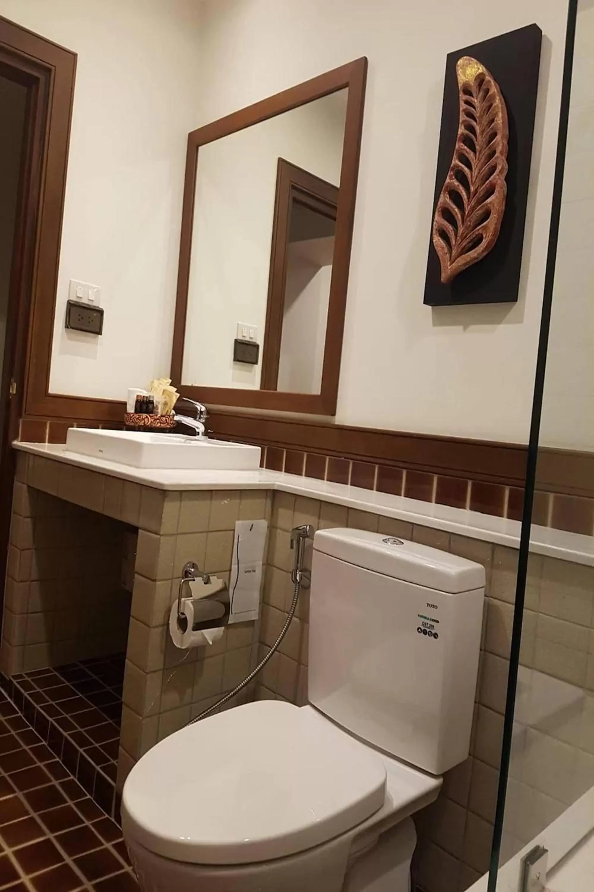 Toilet in Villa Sanpakoi