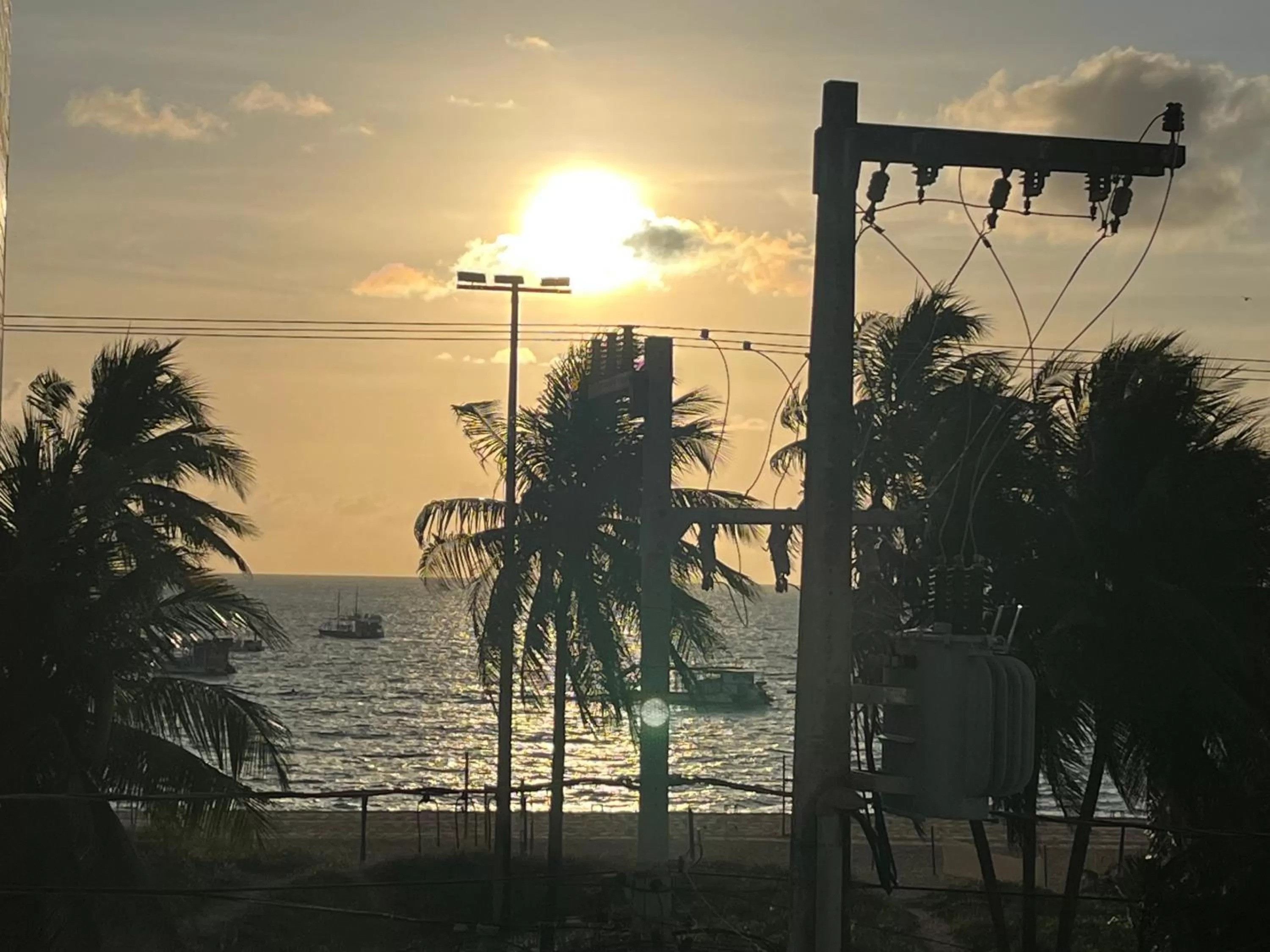 Day, Sunrise/Sunset in Flat beira mar Tambaú