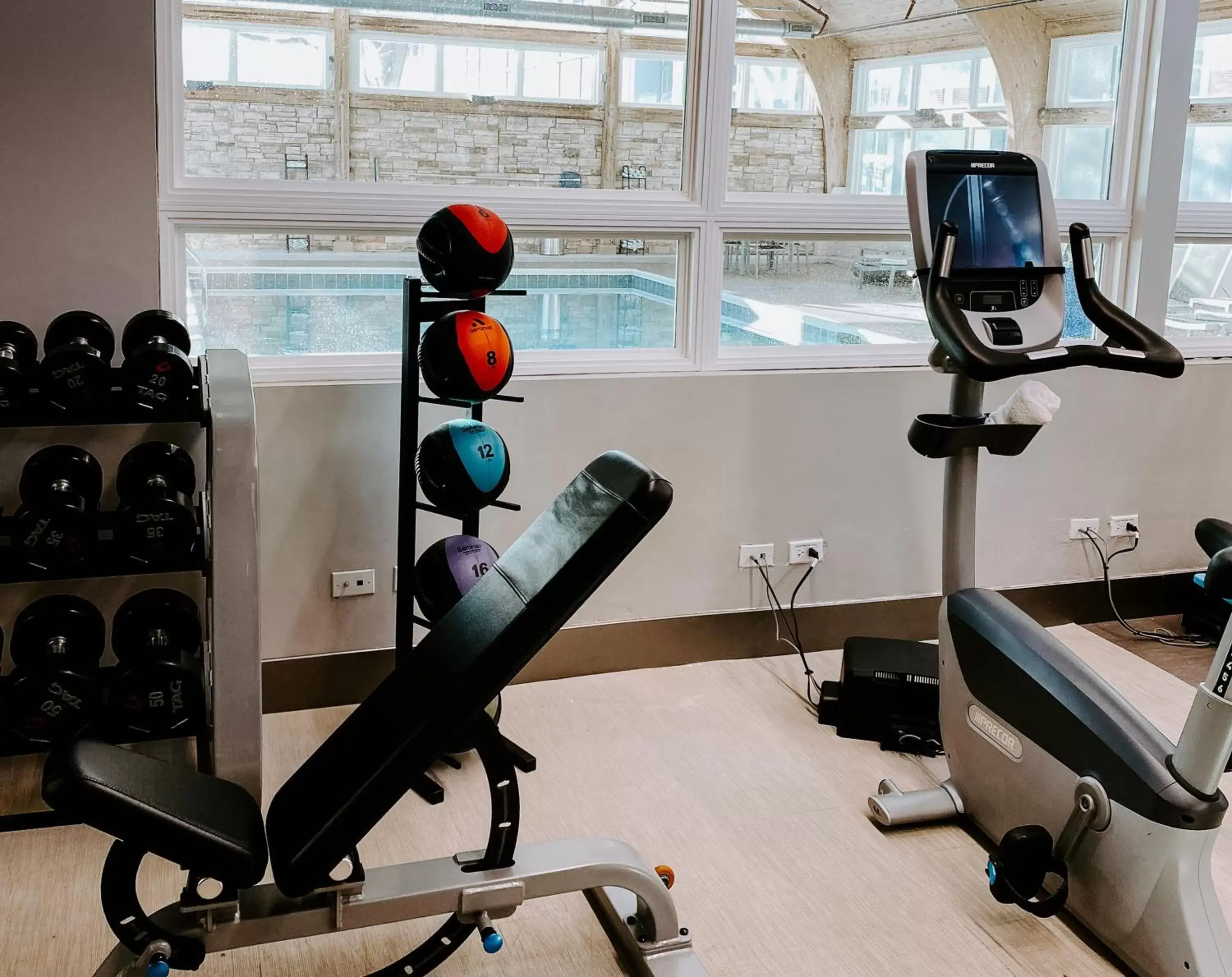 Fitness centre/facilities, Fitness Center/Facilities in Crowne Plaza Chicago SW - Burr Ridge, an IHG Hotel