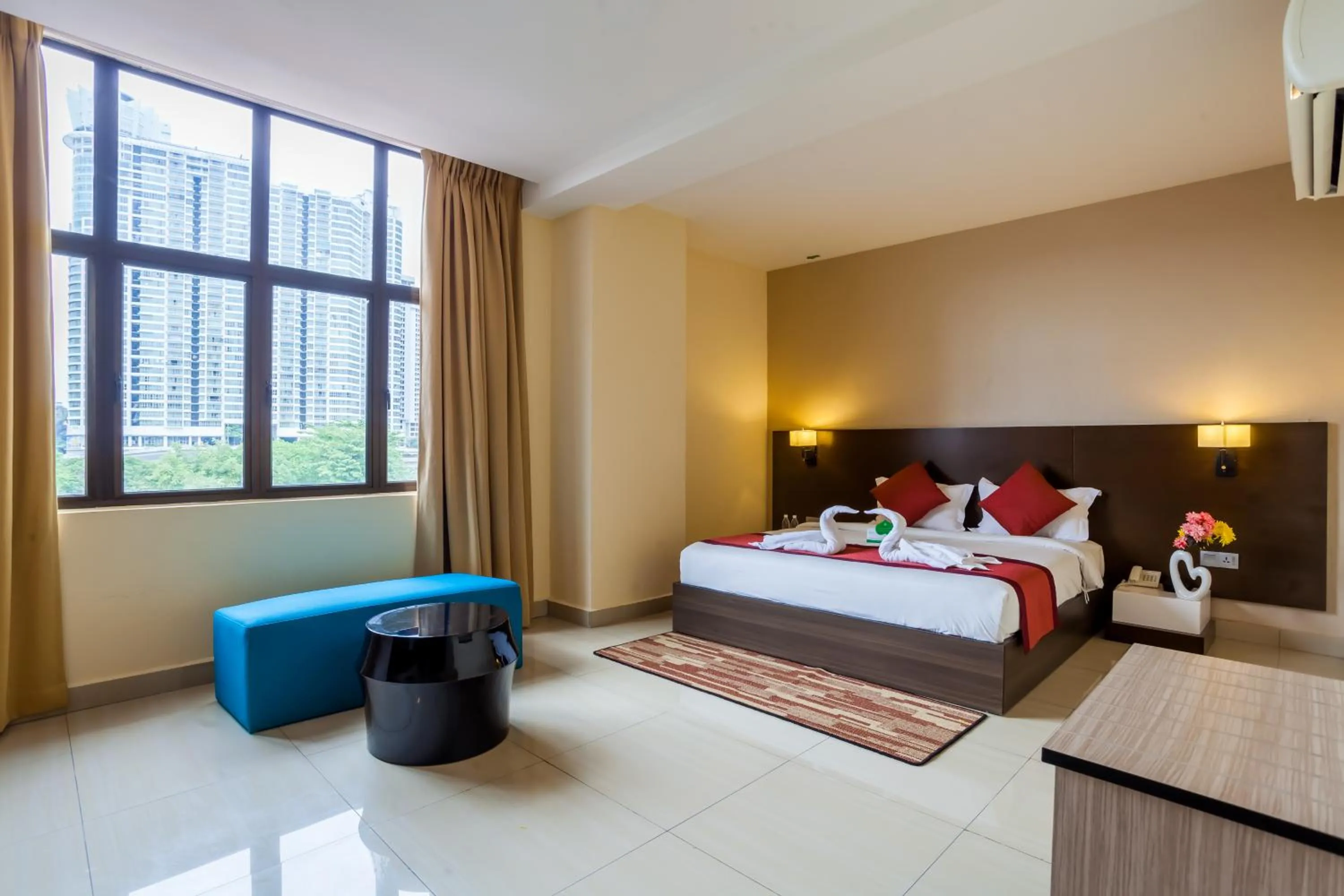 Bedroom in Dolphin Hotel, Chow Kit Kuala Lumpur