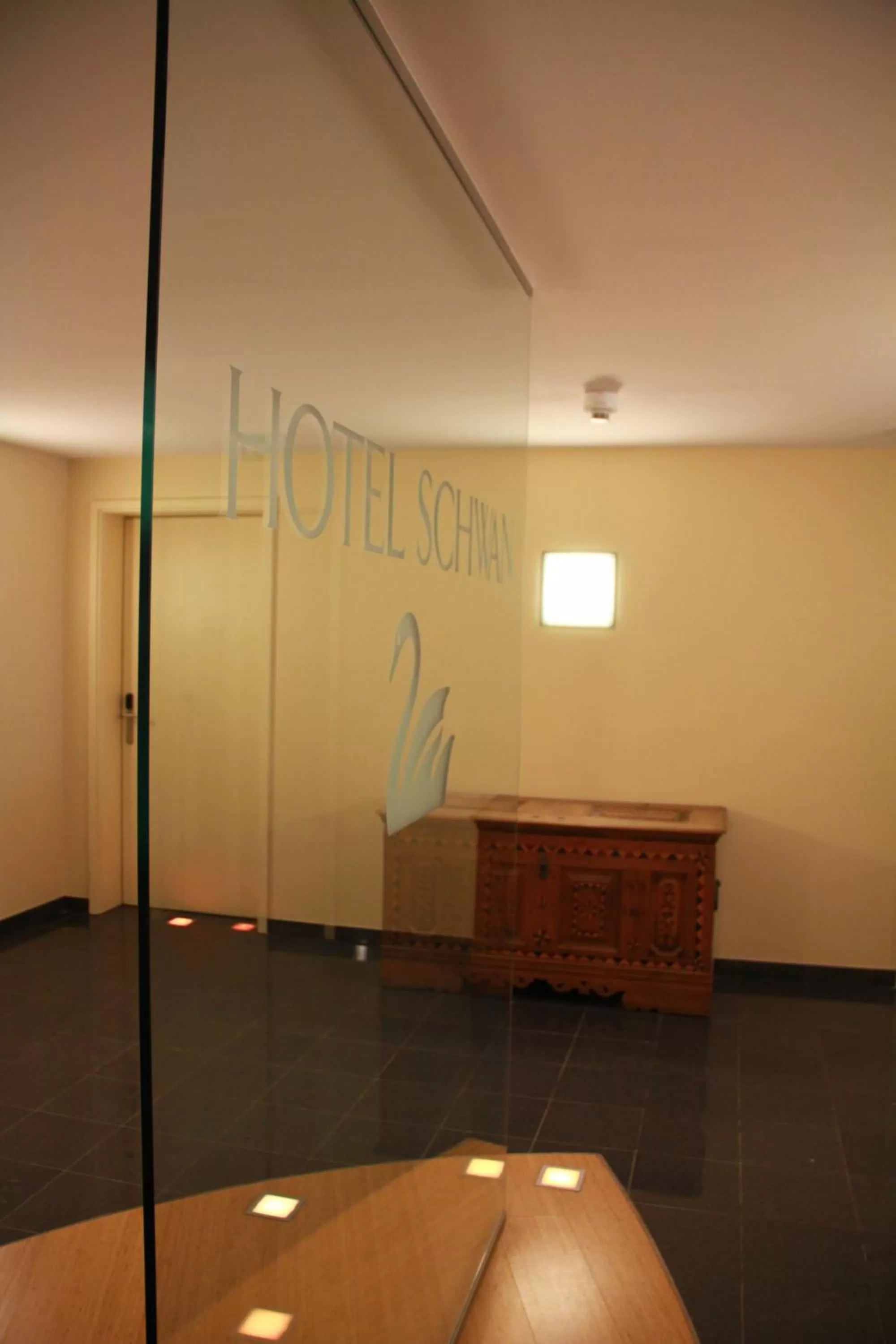 Decorative detail in Hotel Restaurant Schwan