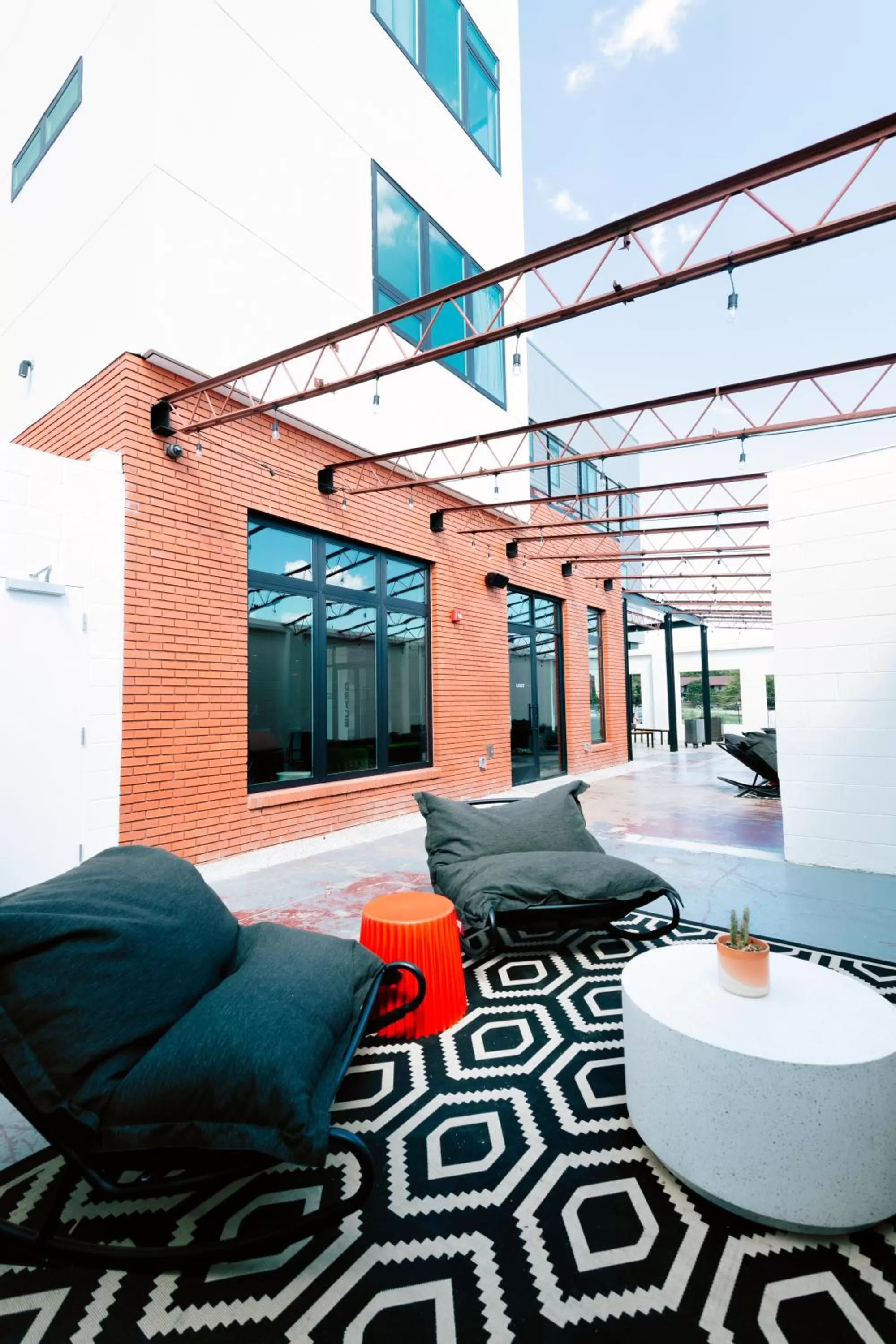 Patio in Hotel Dryce