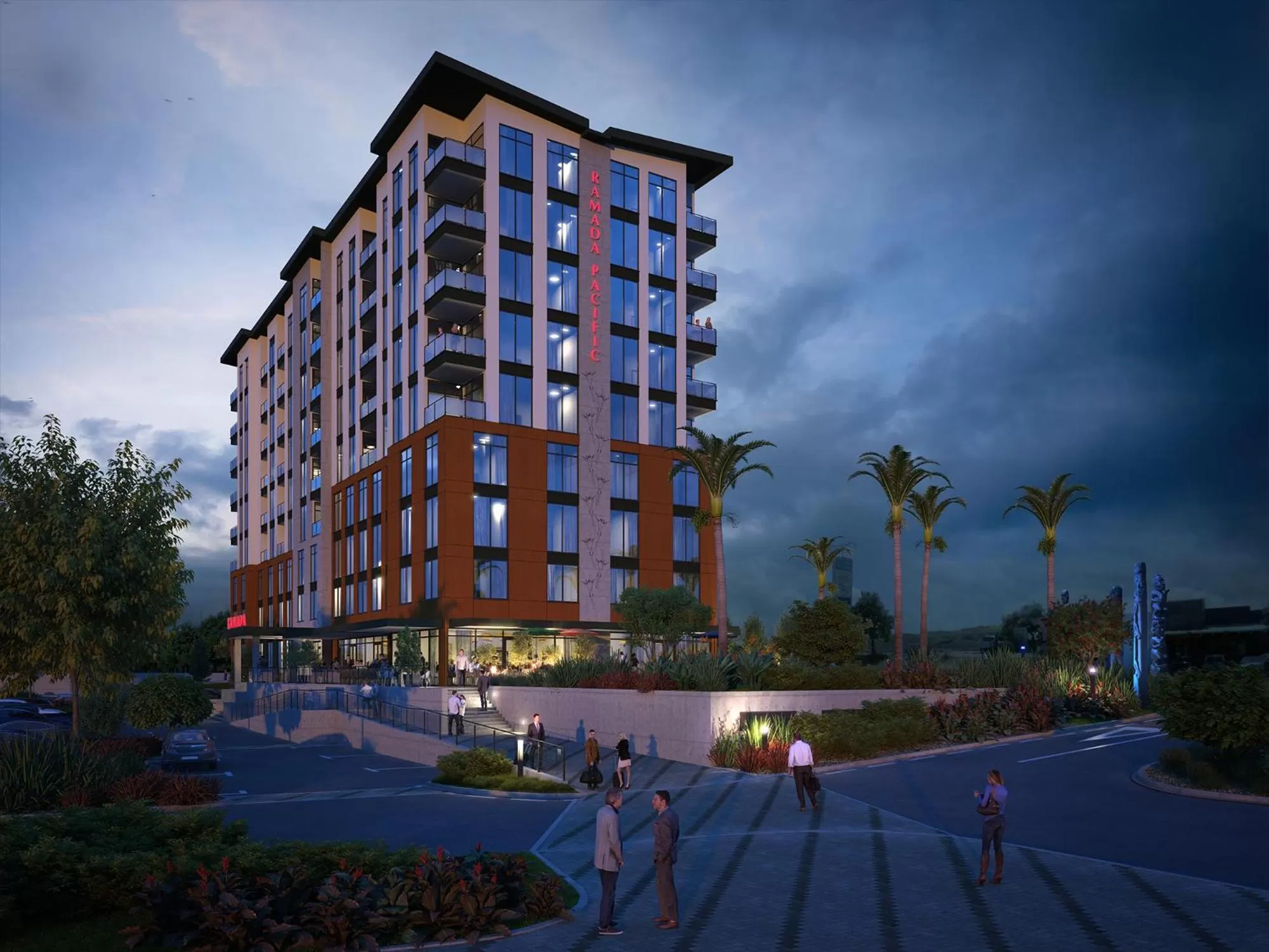 Property building in Ramada Suites by Wyndham Auckland Manukau Pacfic Centre