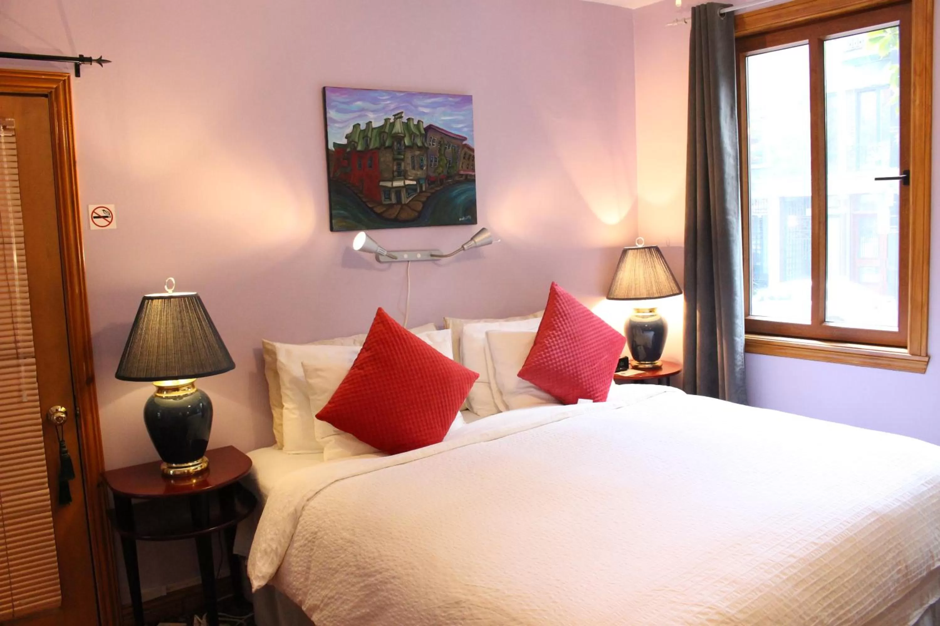 Bed in La Loggia Art B&B