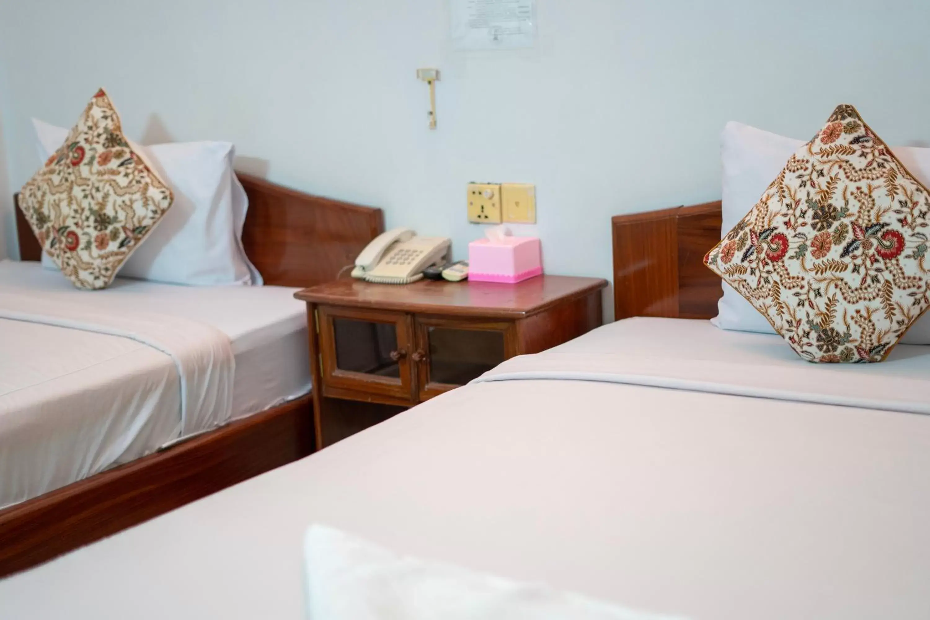 Guests, Bed in Siem Reap Riverside Hotel