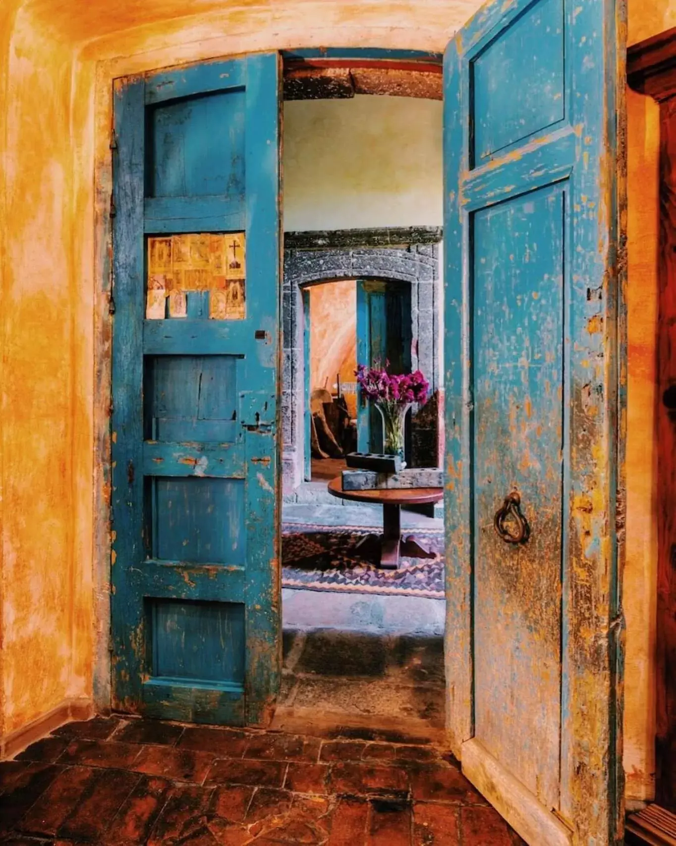 Living room in Hacienda Las Amantes