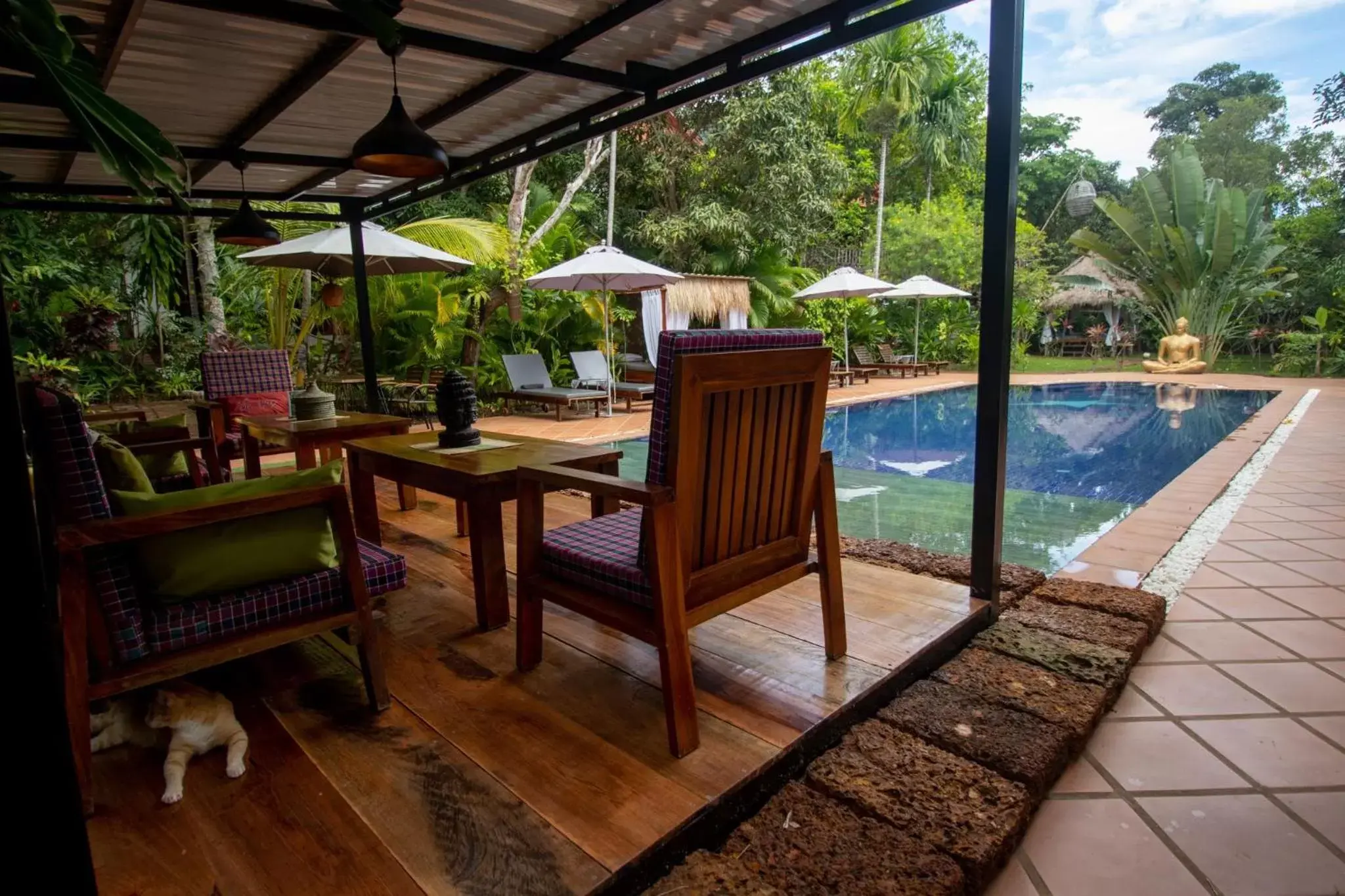 Swimming Pool in TARA LODGE Haven of peace