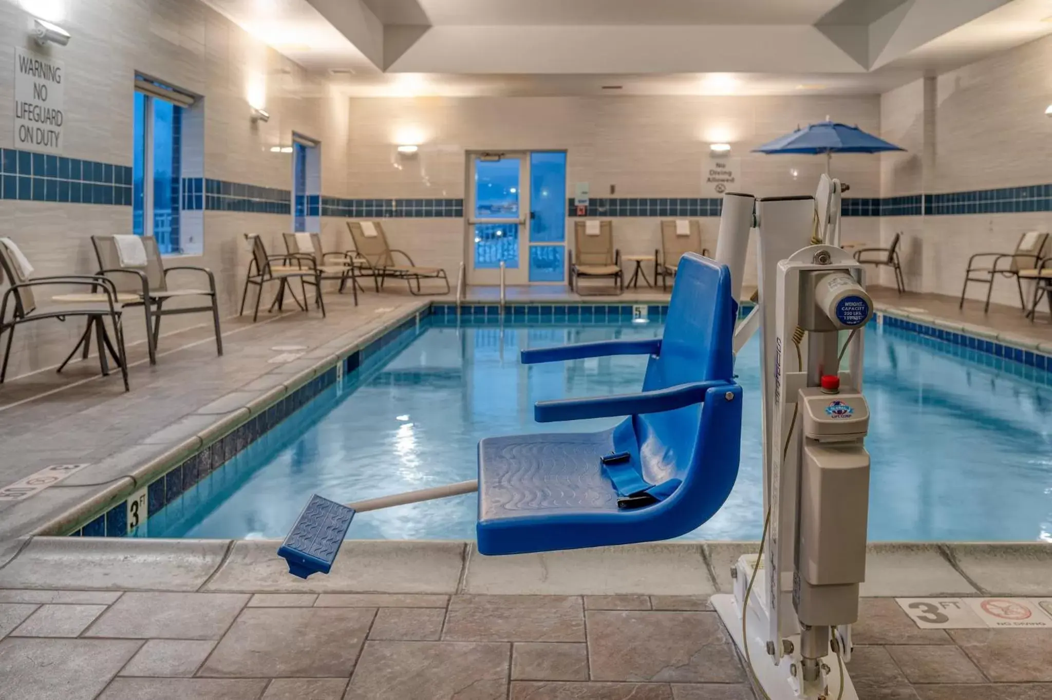Swimming Pool in Holiday Inn Express and Suites Edwardsville, an IHG Hotel