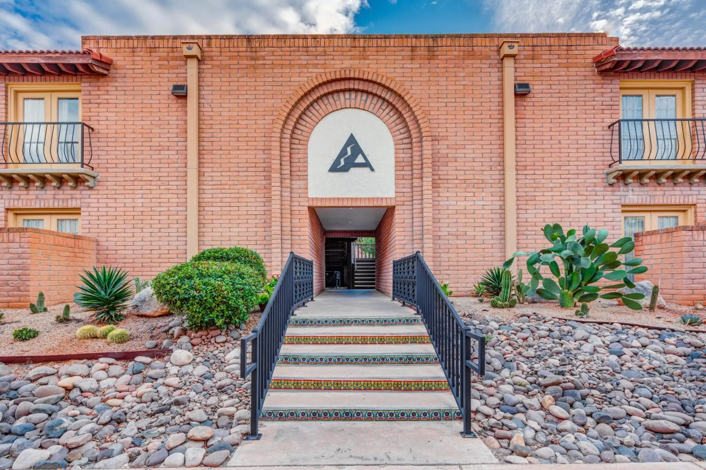 Facade/entrance in Sierra Suites Boutique Hotel