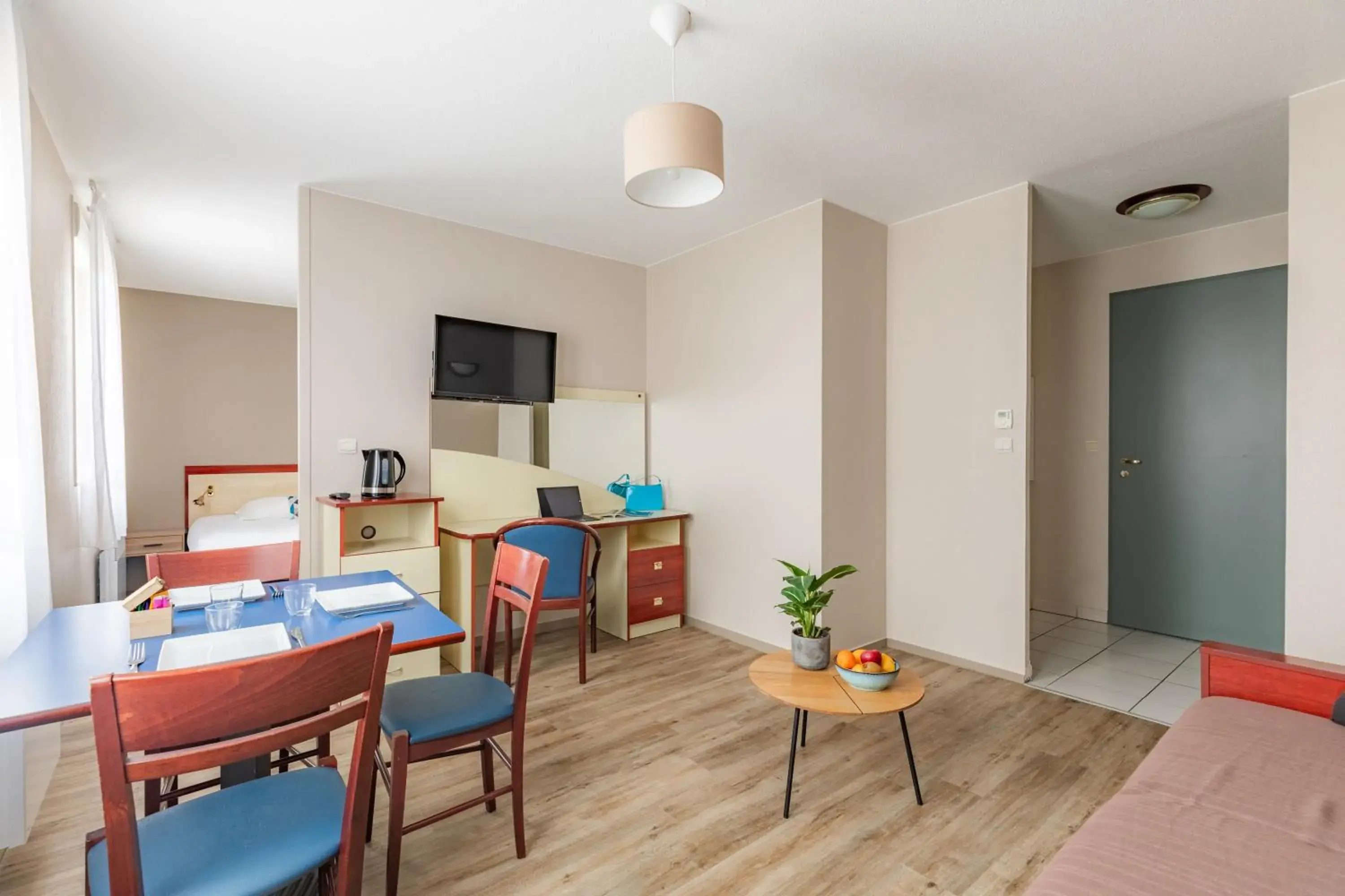 Bed in Appart'City Classic Limoges Bed in Appart'City Classic Limoges