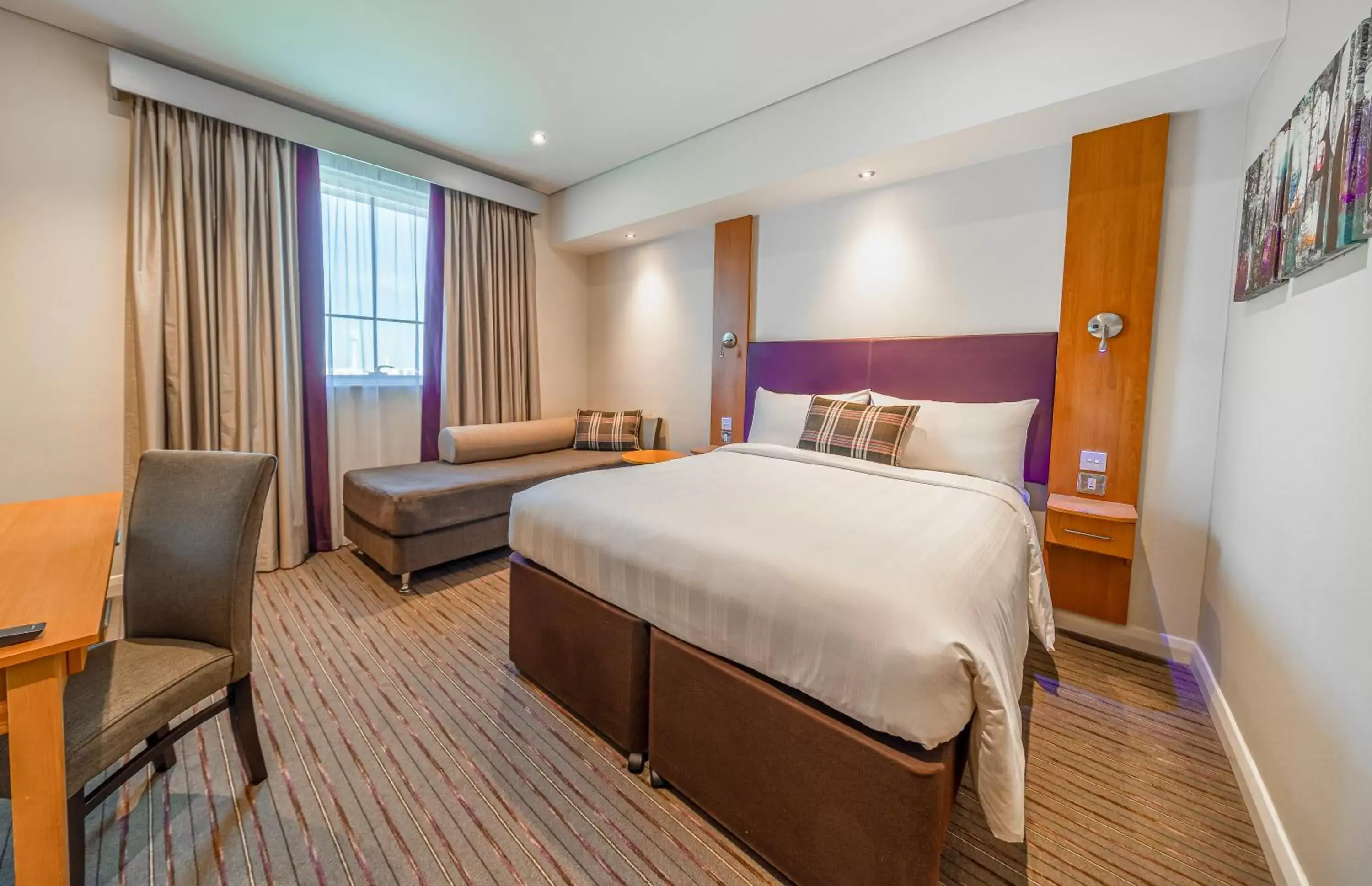 Bedroom in Premier Inn Dubai Investments Park