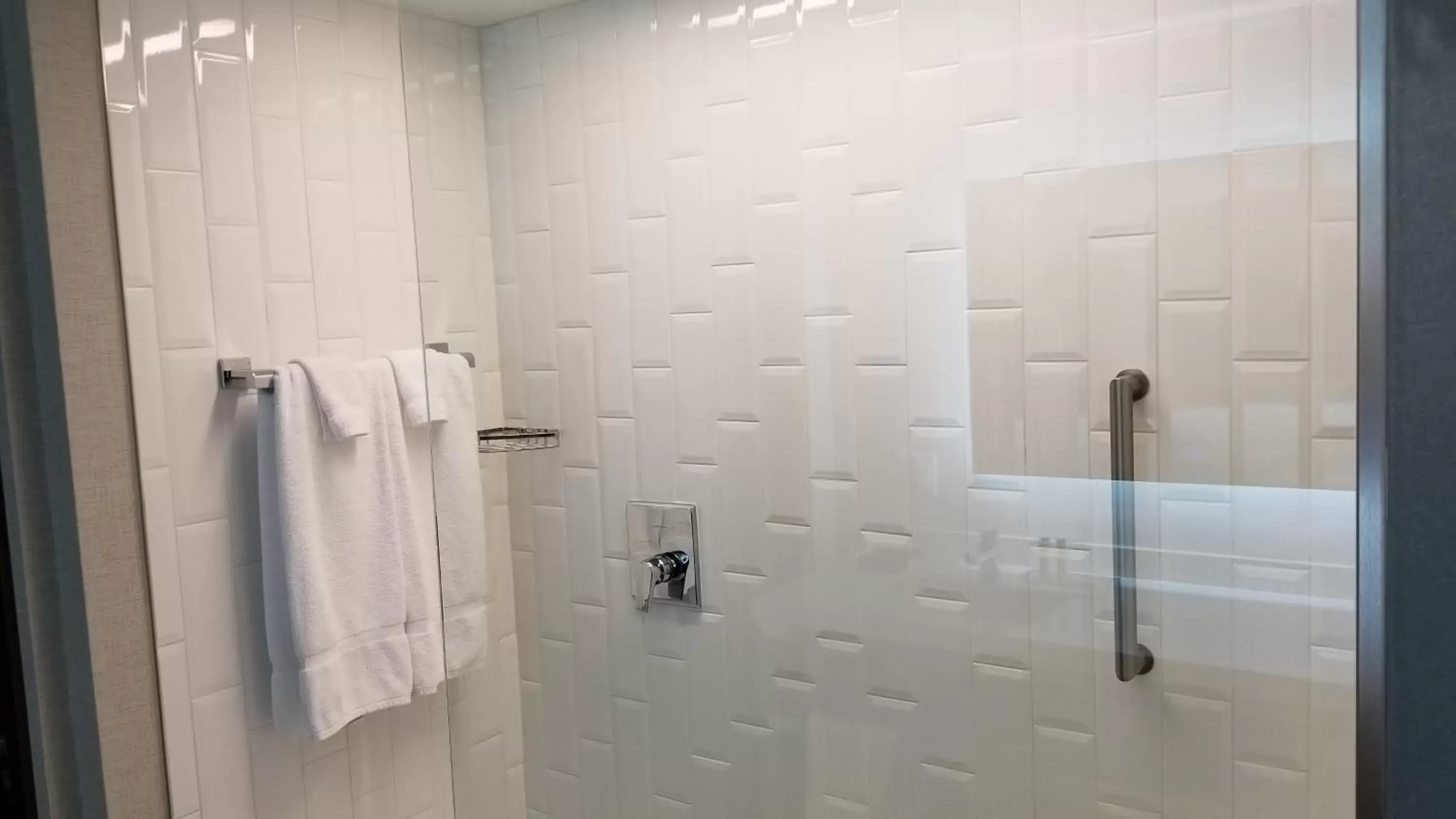 Shower, Bathroom in Cambria Hotel Omaha Downtown