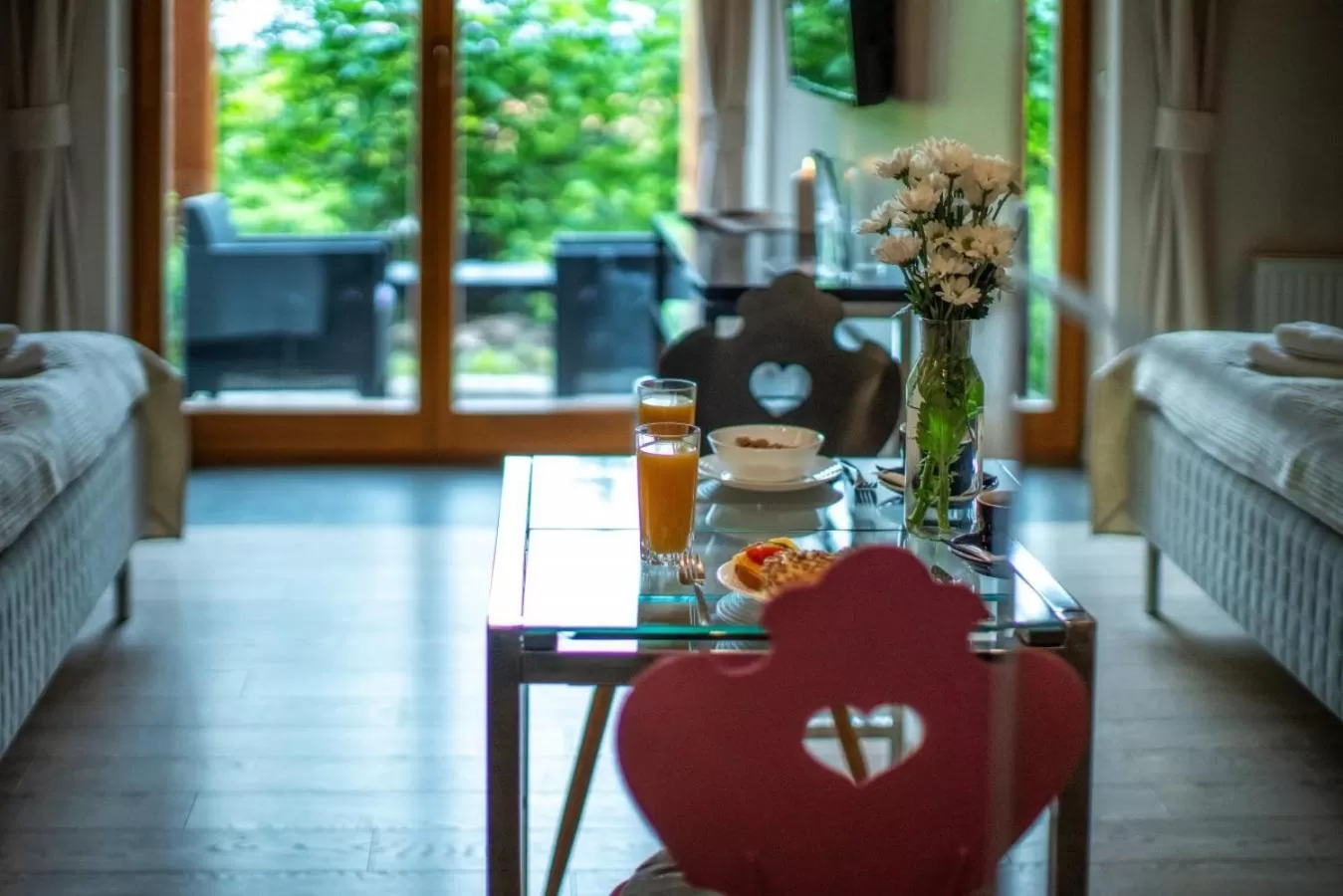 Living room in Aparthotel Giewont