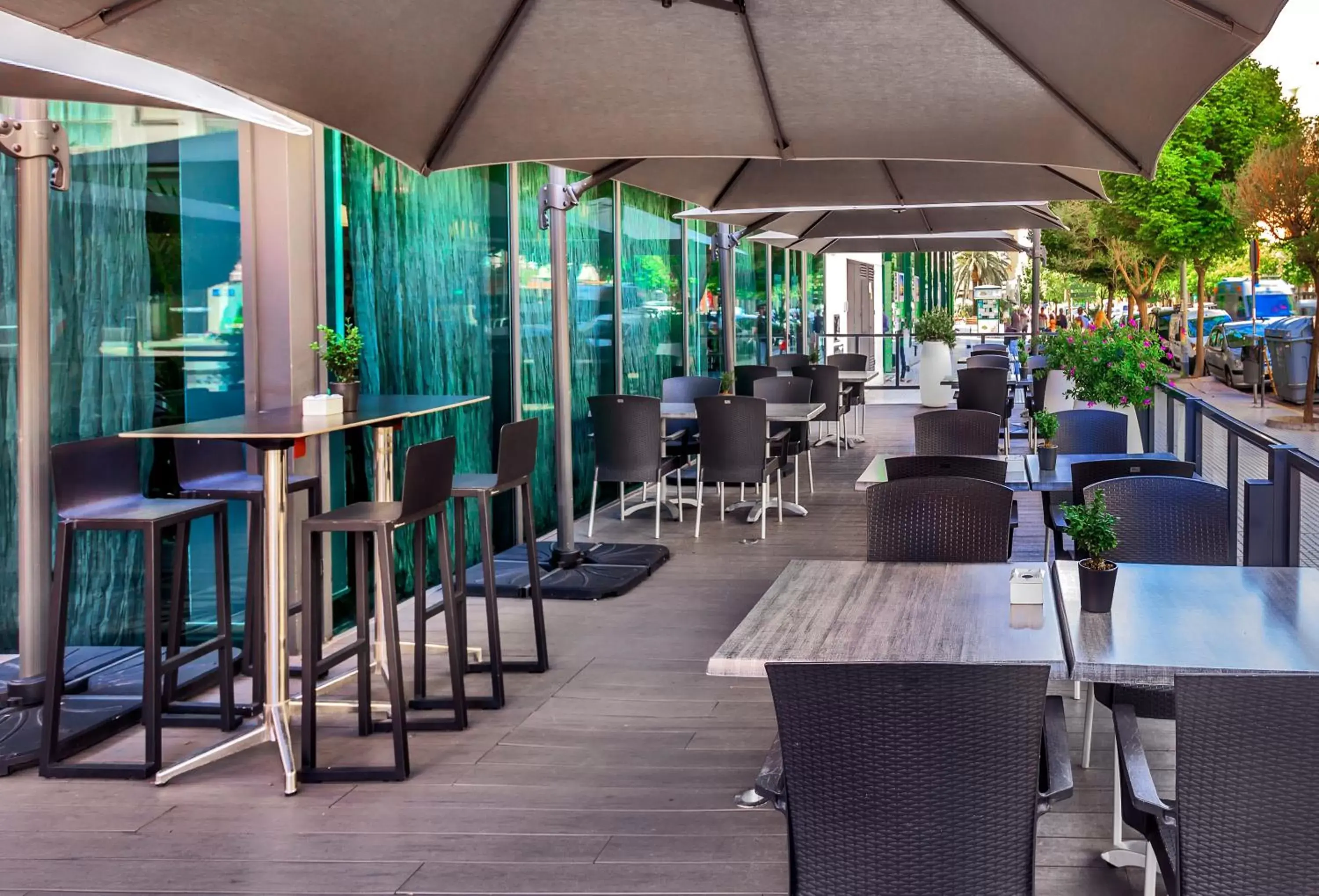 Balcony/Terrace, Restaurant/Places to Eat in Occidental Cádiz
