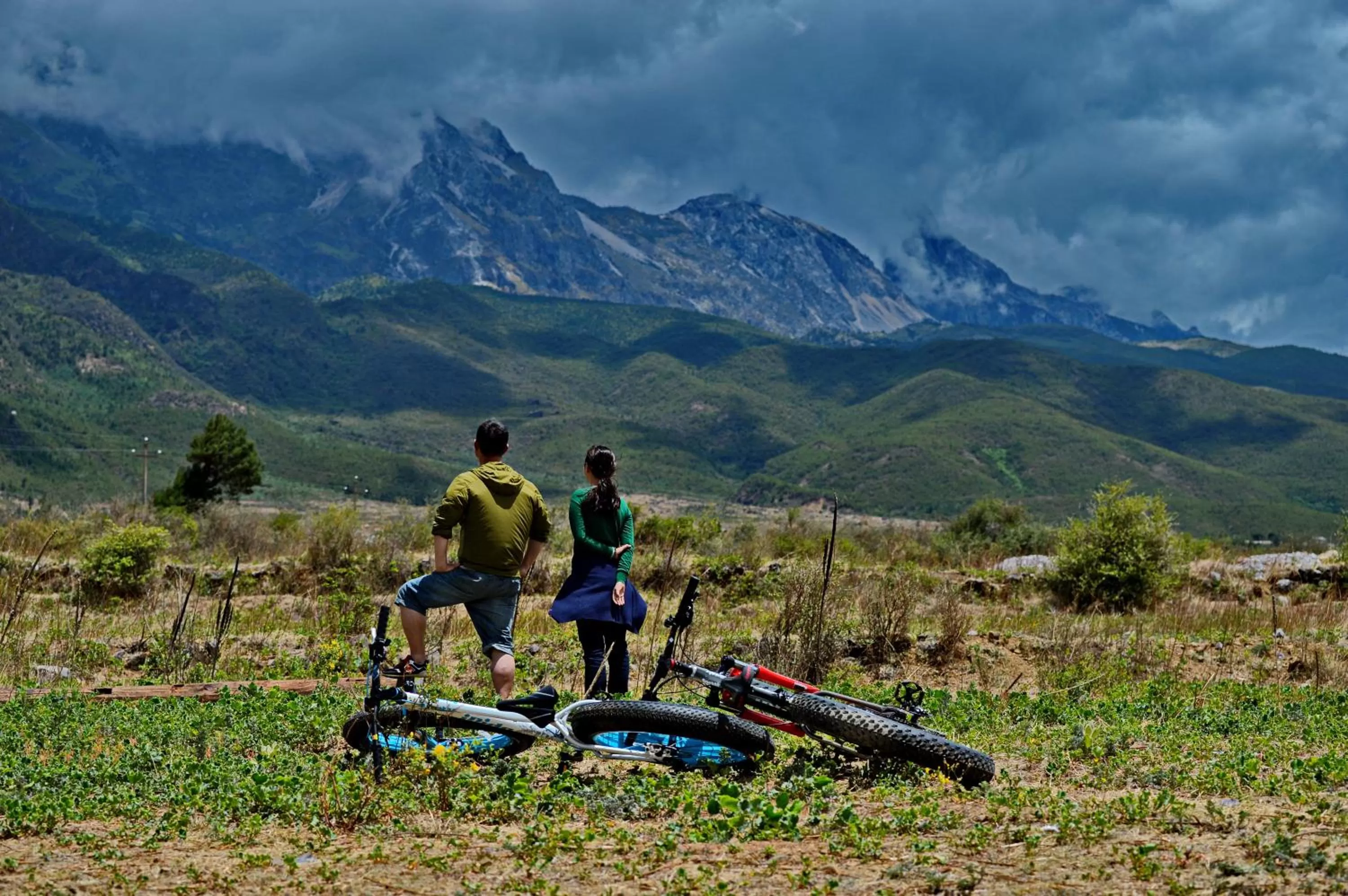 Cycling in Banyan Tree Lijiang