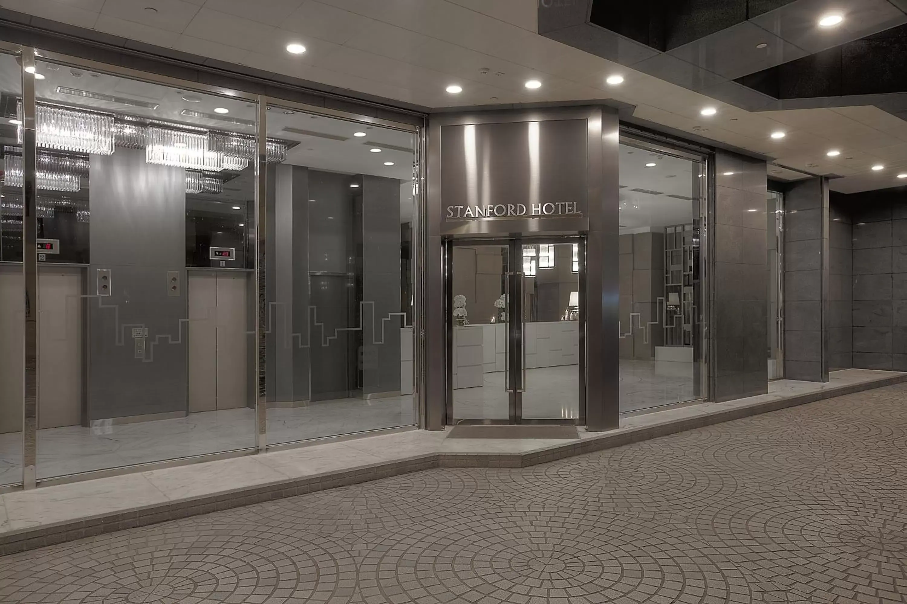 Facade/entrance in Stanford Hotel Hong Kong