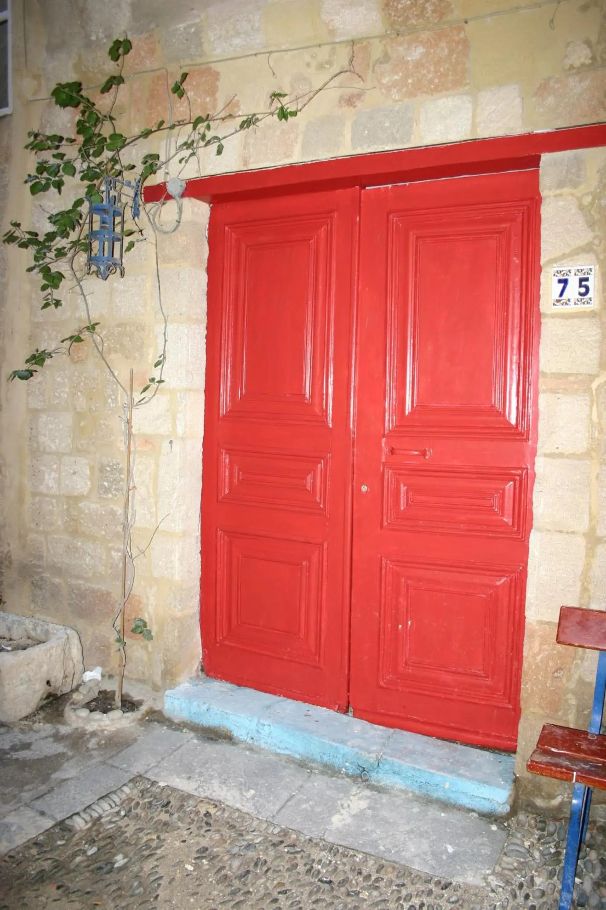 Facade/entrance in Evdokia Hotel