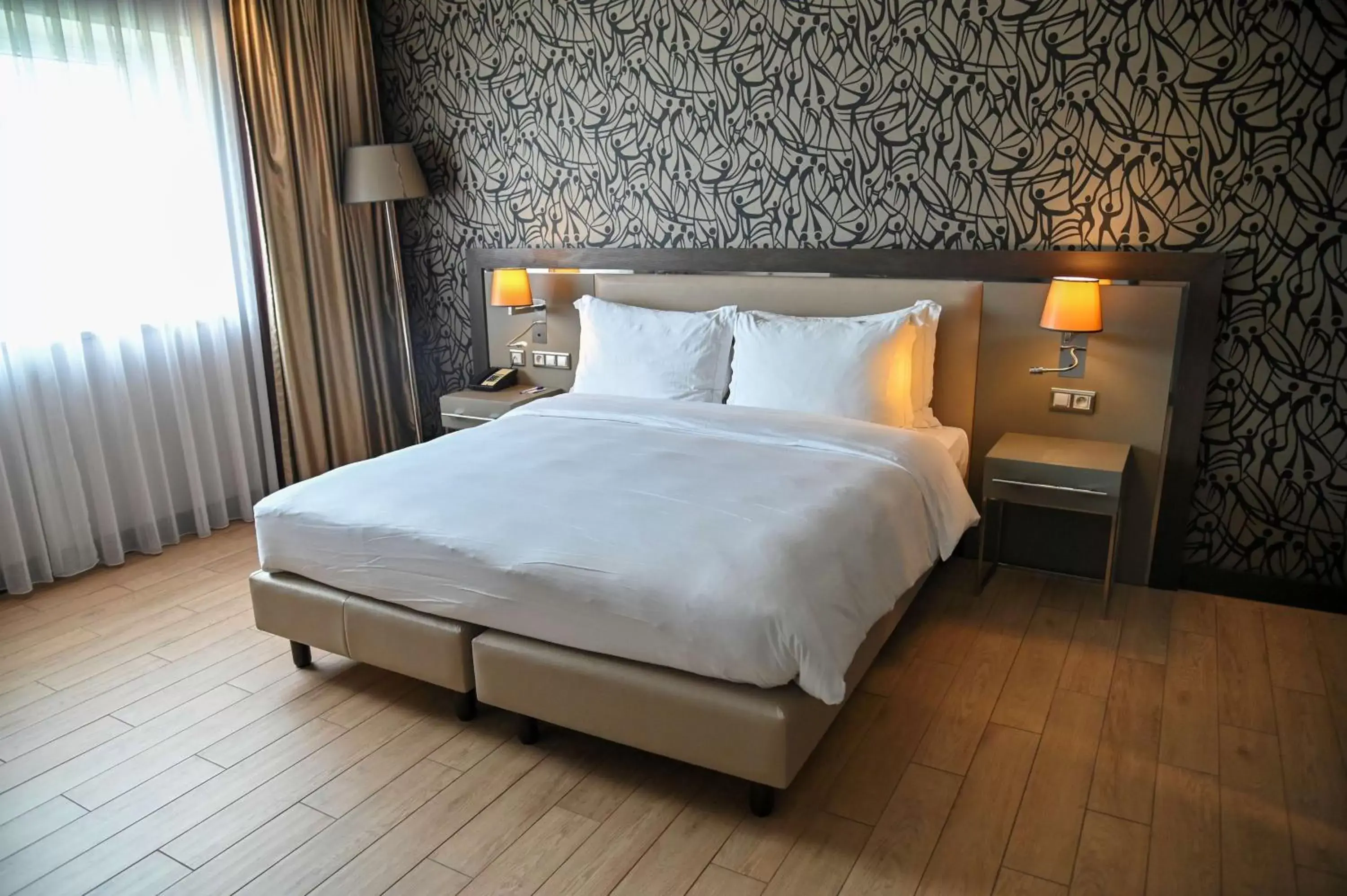 Bed in Radisson Blu Hotel, Abidjan Airport