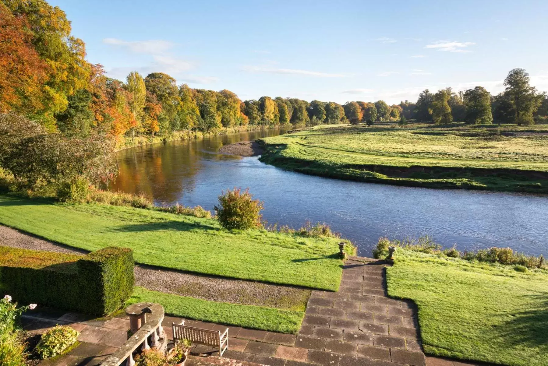 River view in Warwick Hall