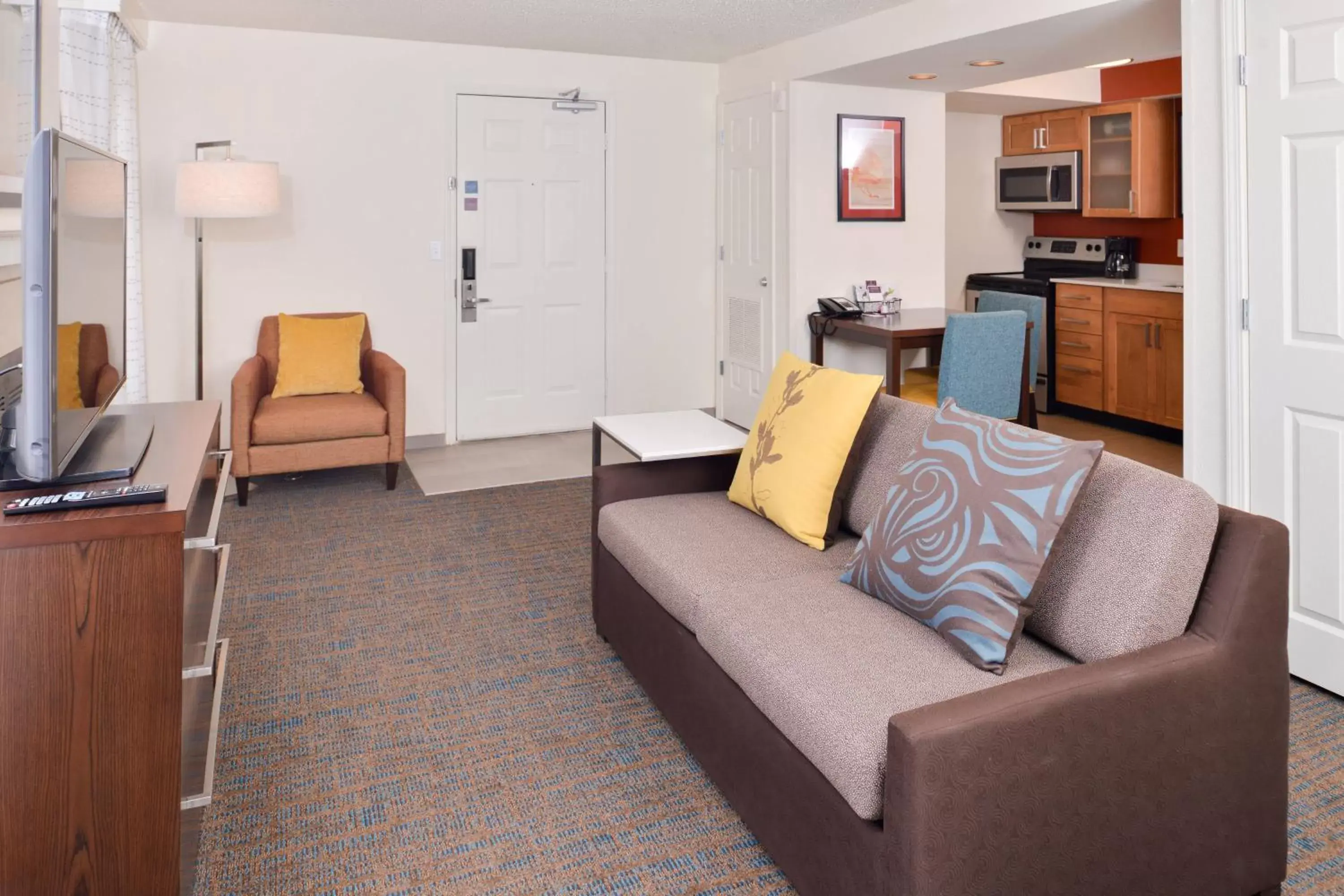 Living room, Seating Area in Residence Inn by Marriott Boise Downtown/University