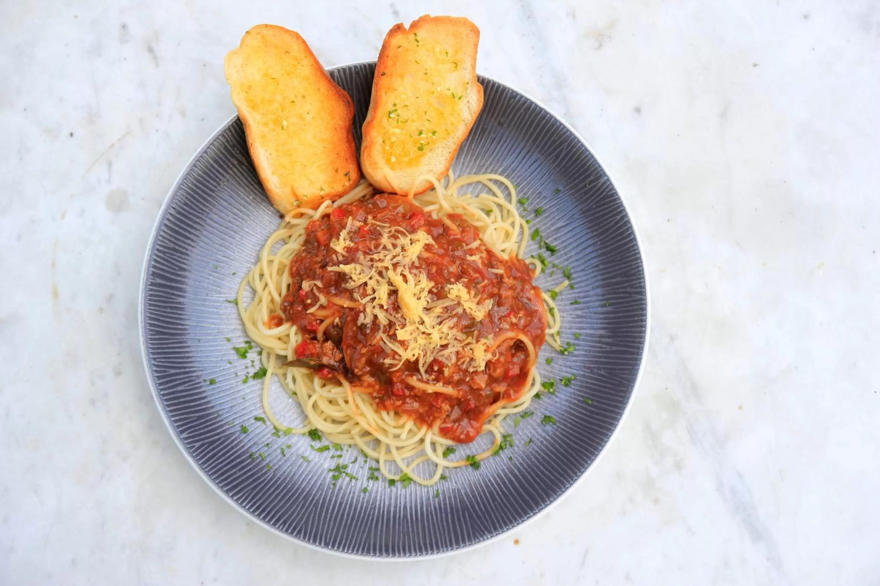 Food close-up in The Cakra Hotel