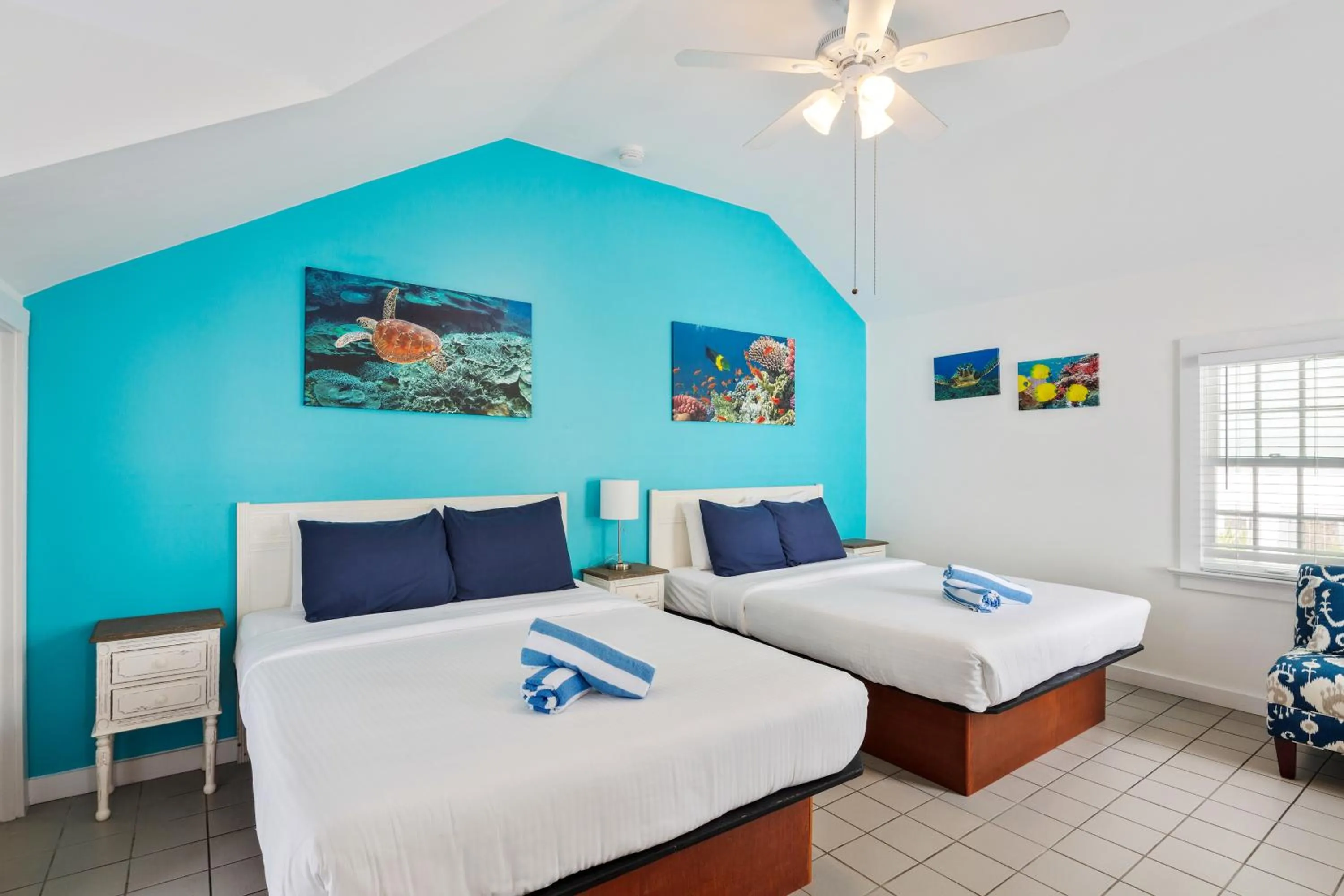 Bed in Wicker Guesthouse