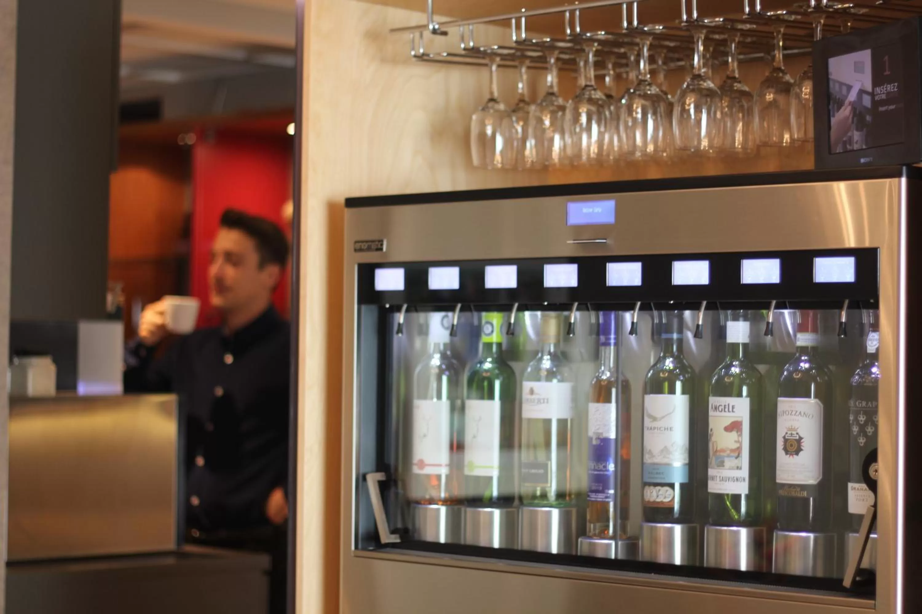 Alcoholic drinks in Hotel Champlain