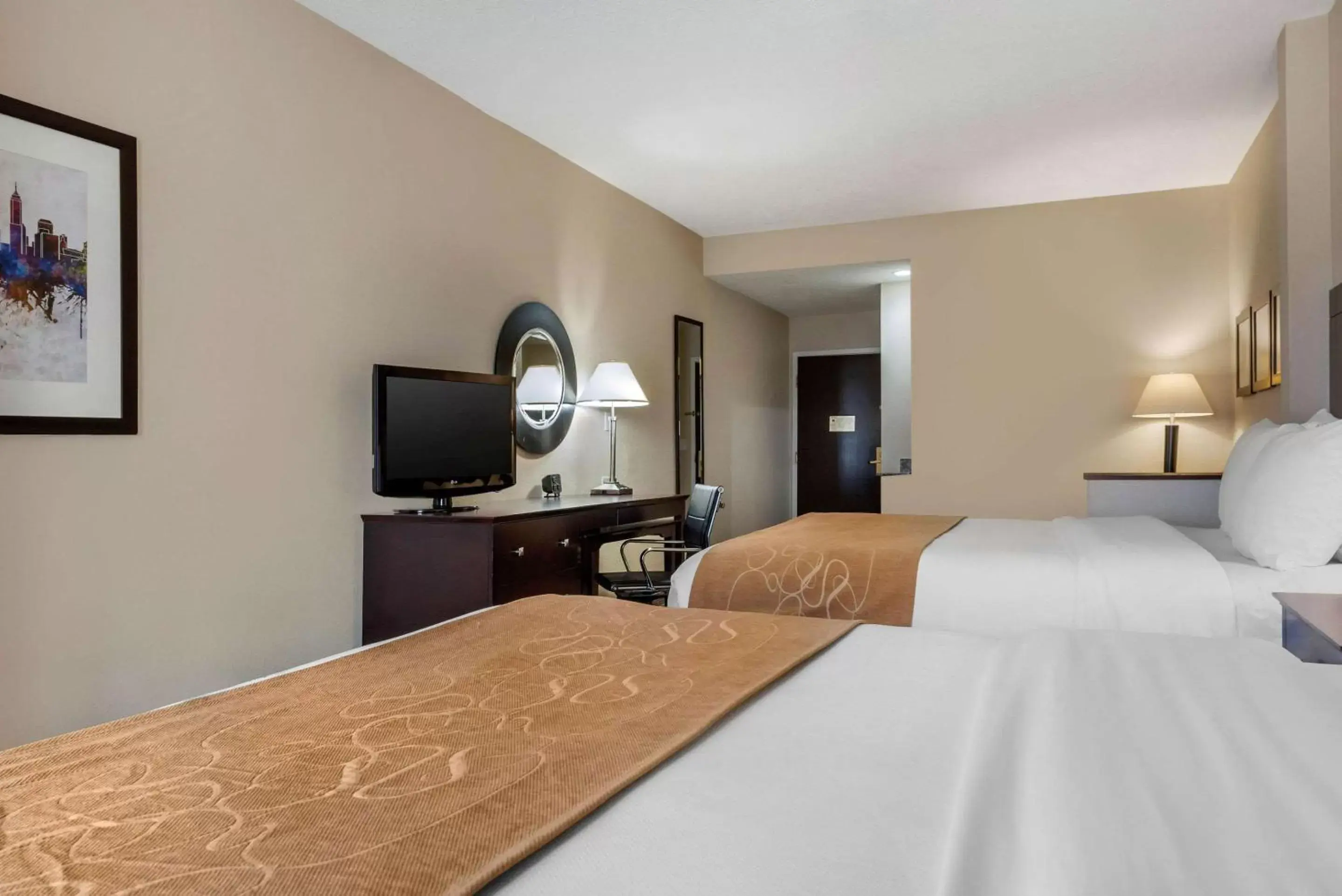 Bedroom, Bed in Comfort Suites Lafayette University Area Bedroom, Bed in Comfort Suites Lafayette University Area