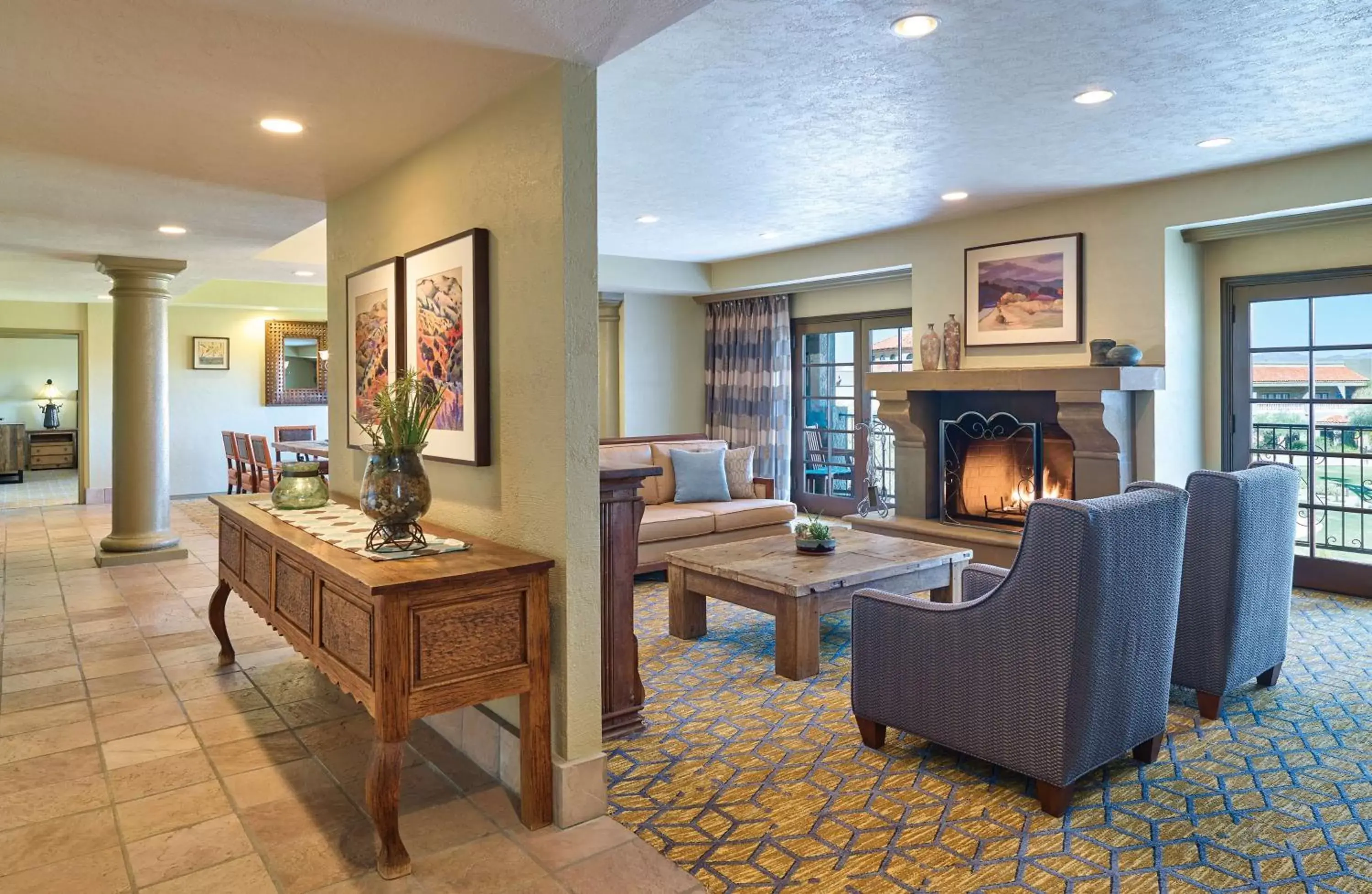 Living room, Lobby/Reception in El Conquistador Tucson, A Hilton Resort