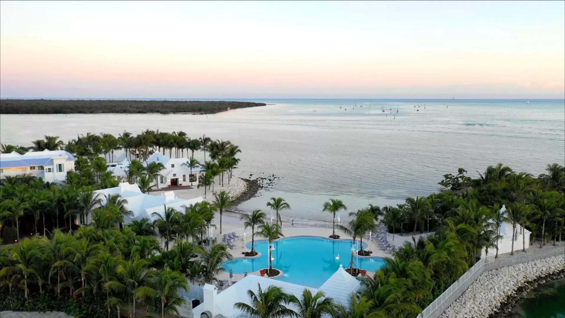 Bird's eye view, Pool View in Isla Bella Beach Resort & Spa - Florida Keys