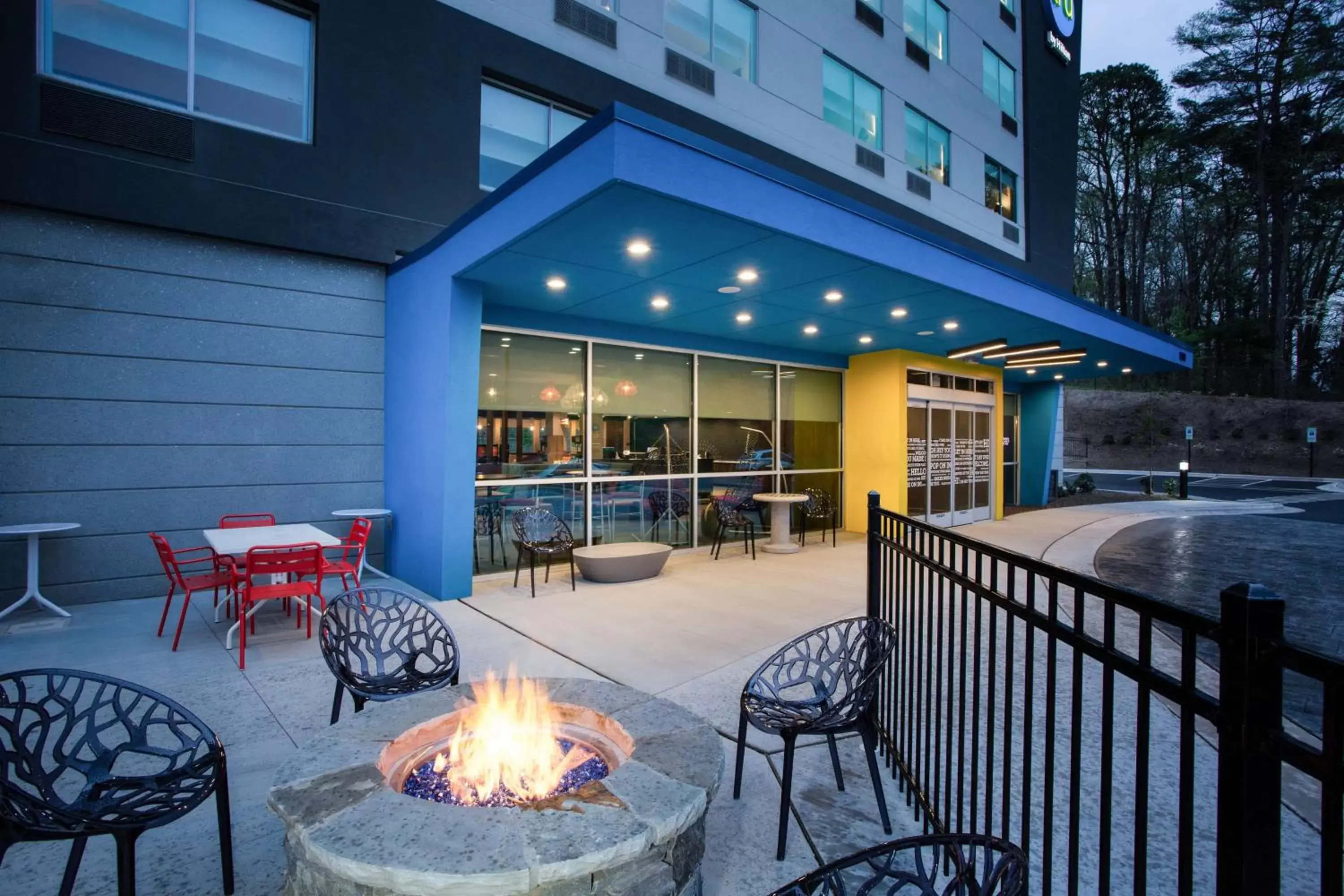 Patio in Tru By Hilton Asheville East, NC