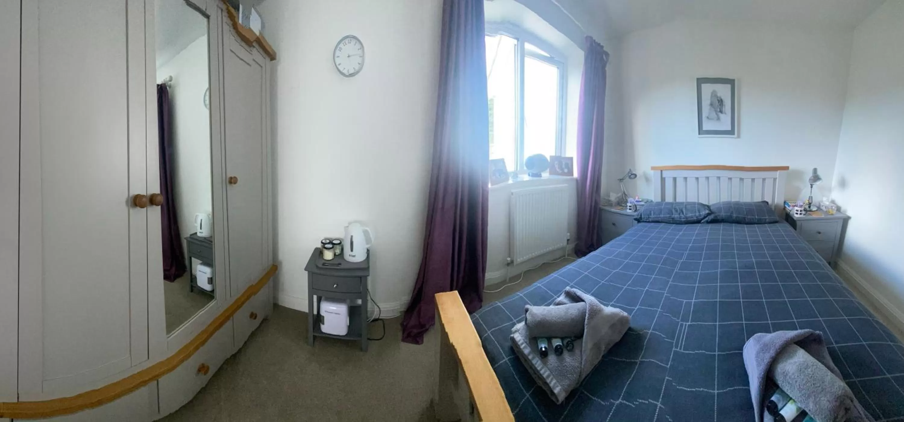 Bedroom, Bed in Bodmin Rest 4 U