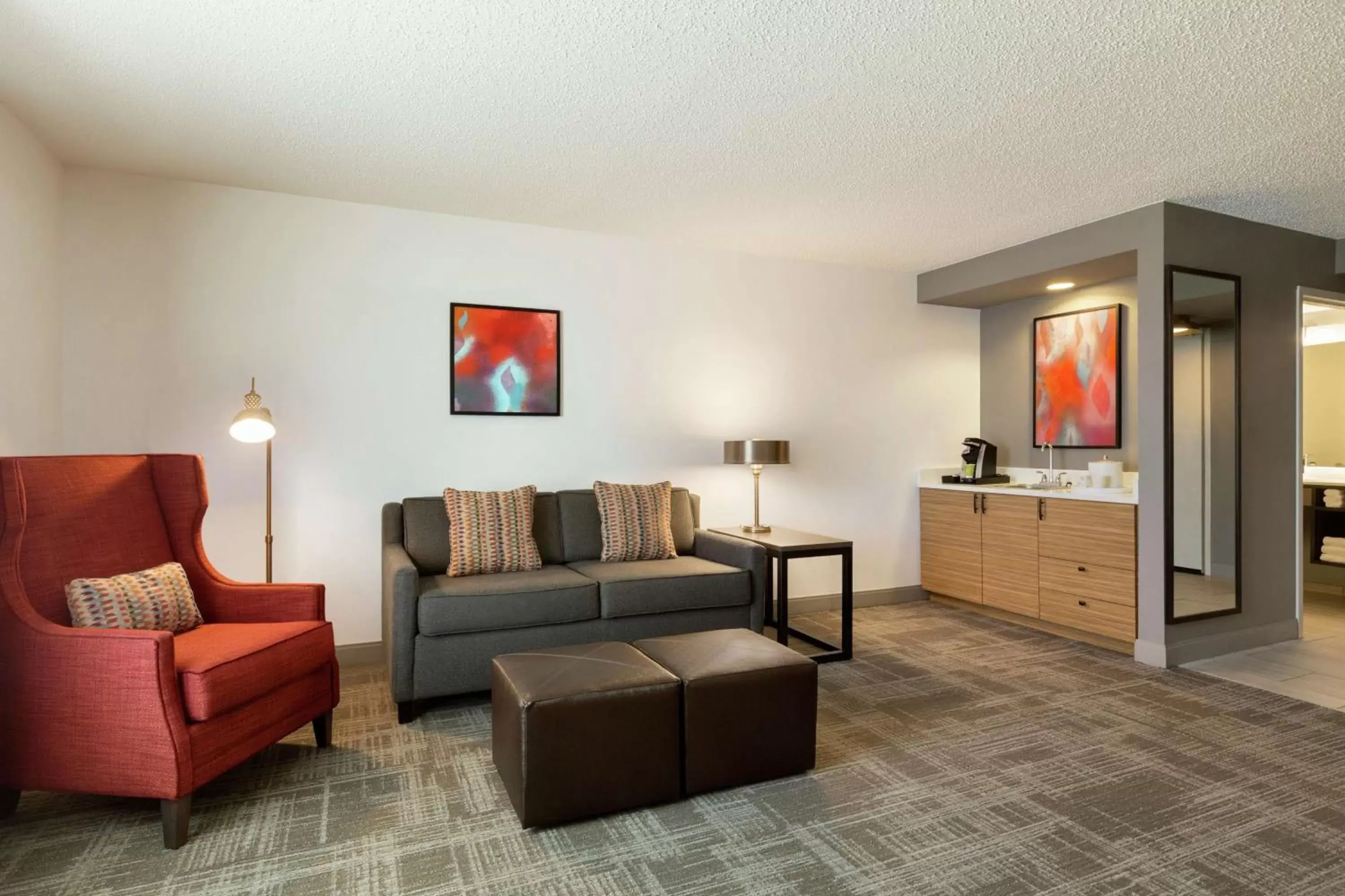 Living room, Seating Area in Hilton Garden Inn Tifton