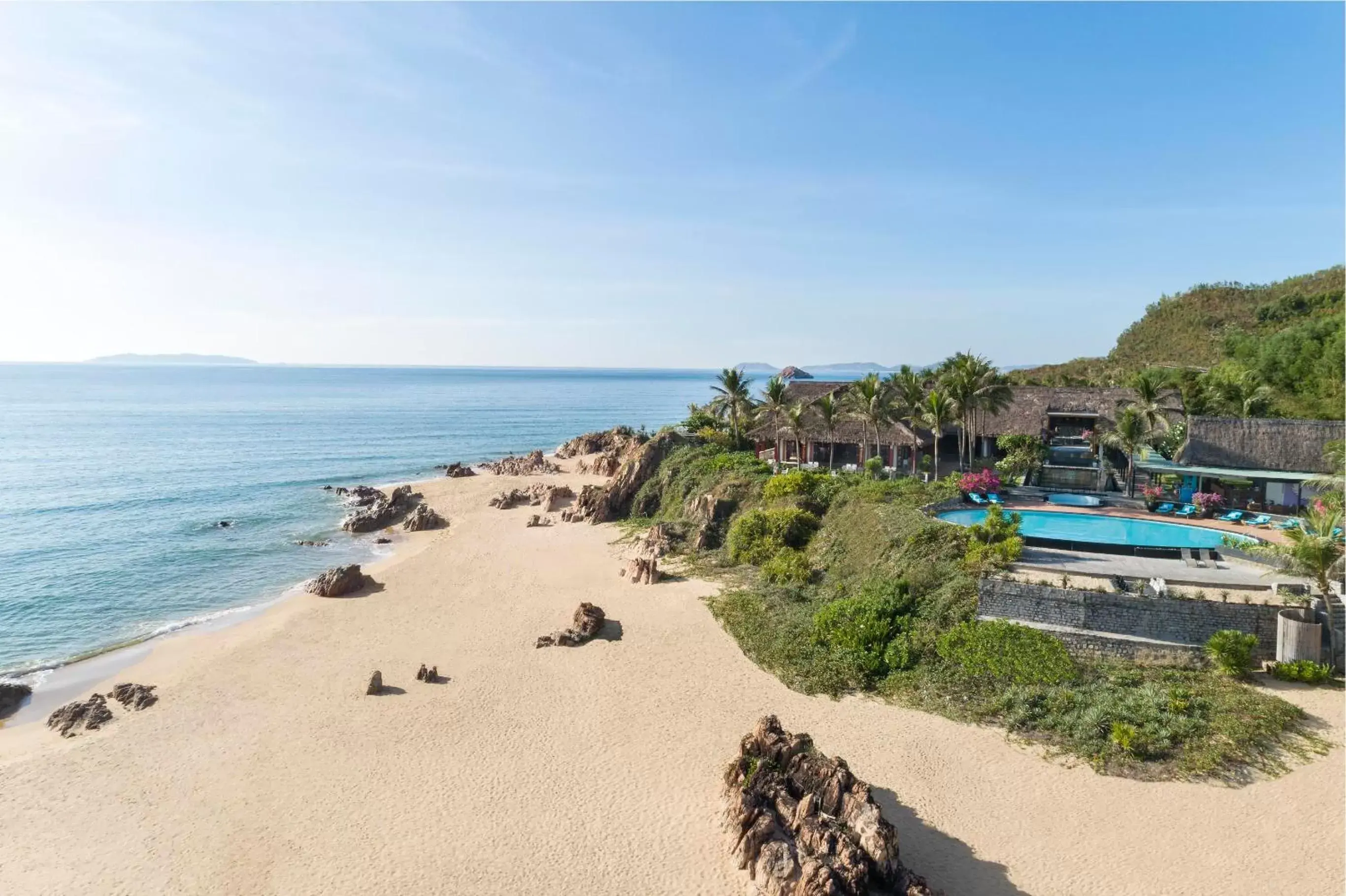 Bird's eye view, Beach in Avani Quy Nhon Resort