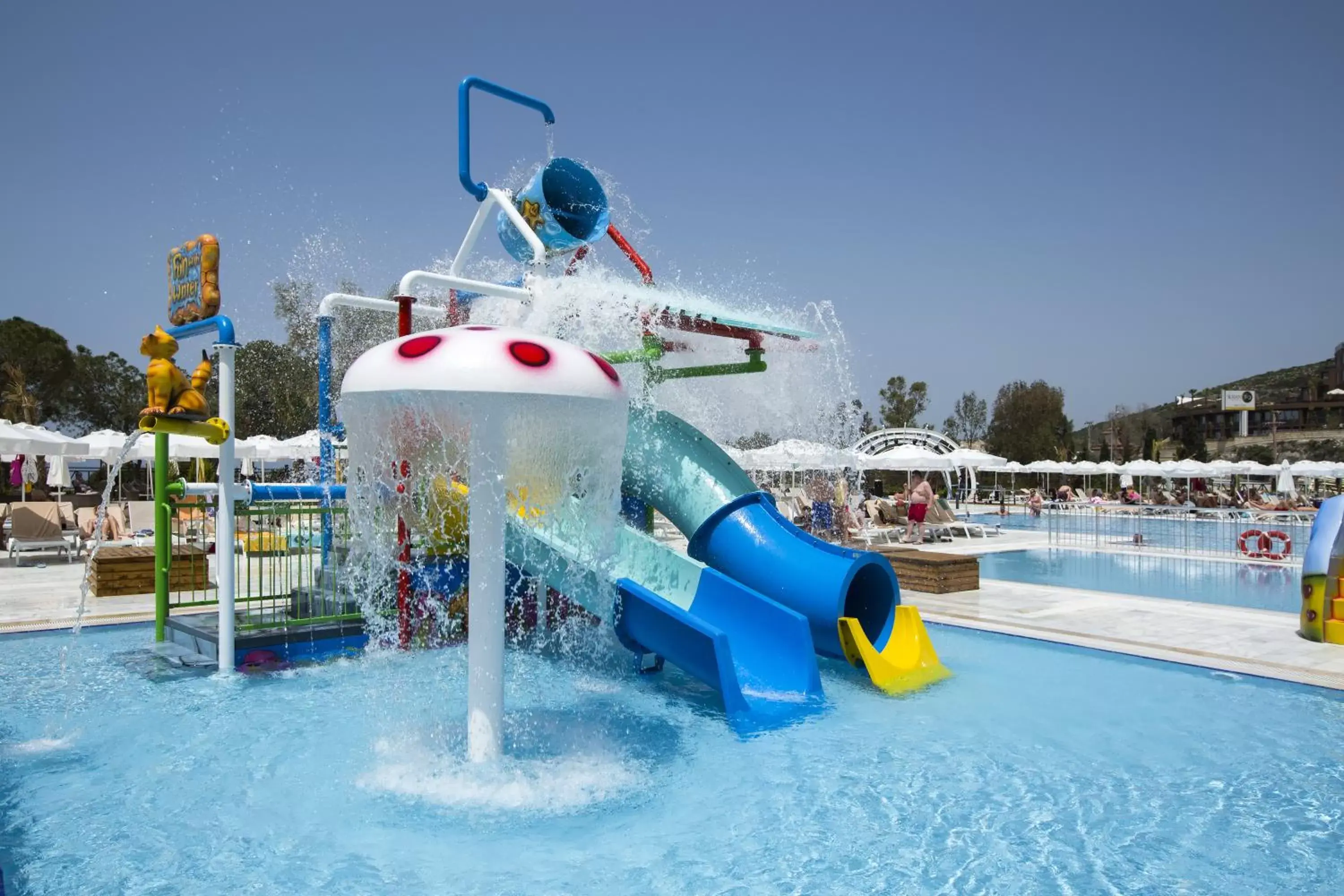 Children play ground, Water Park in Ramada Resort Kusadasi & Golf