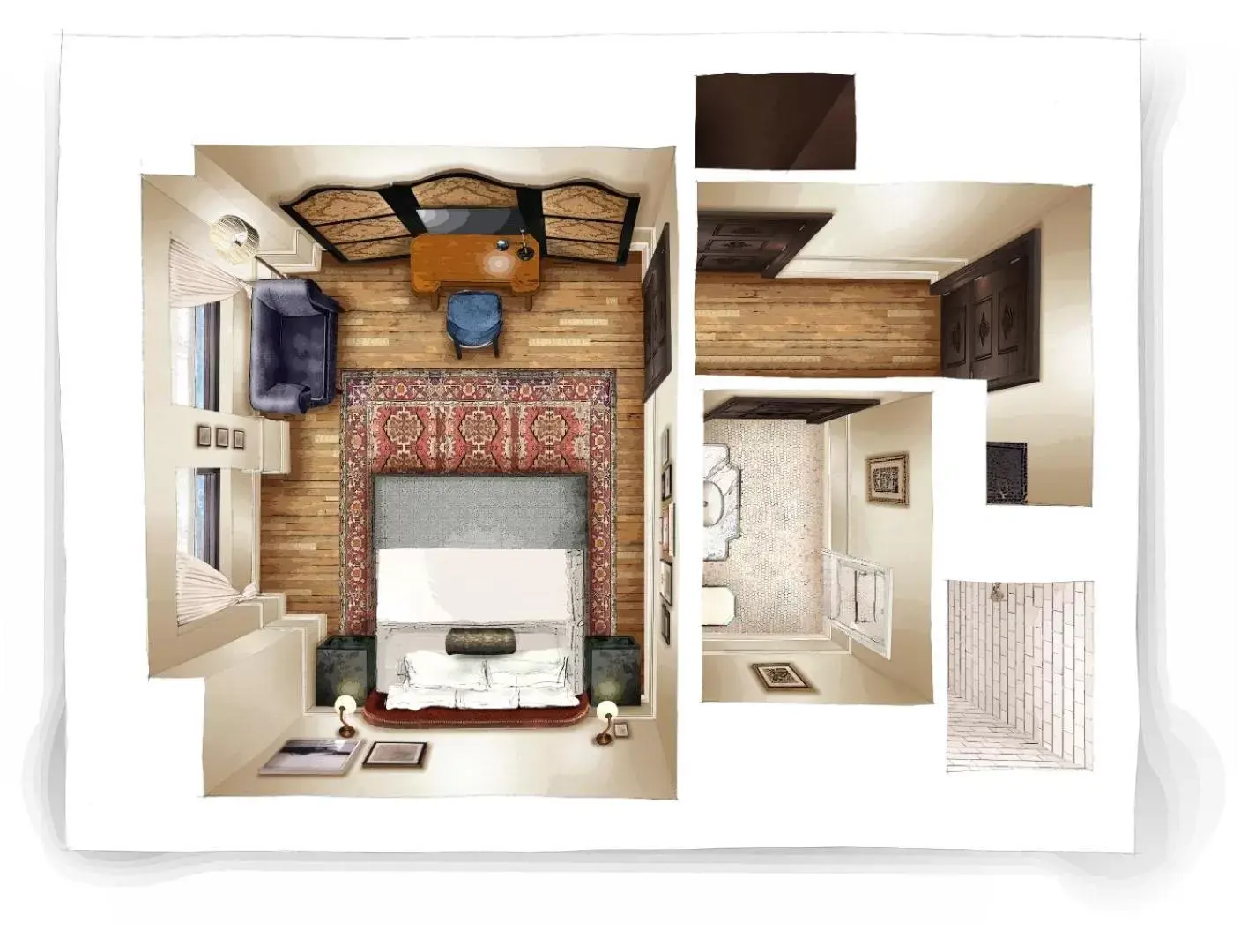 Floor Plan in The Ned NoMad