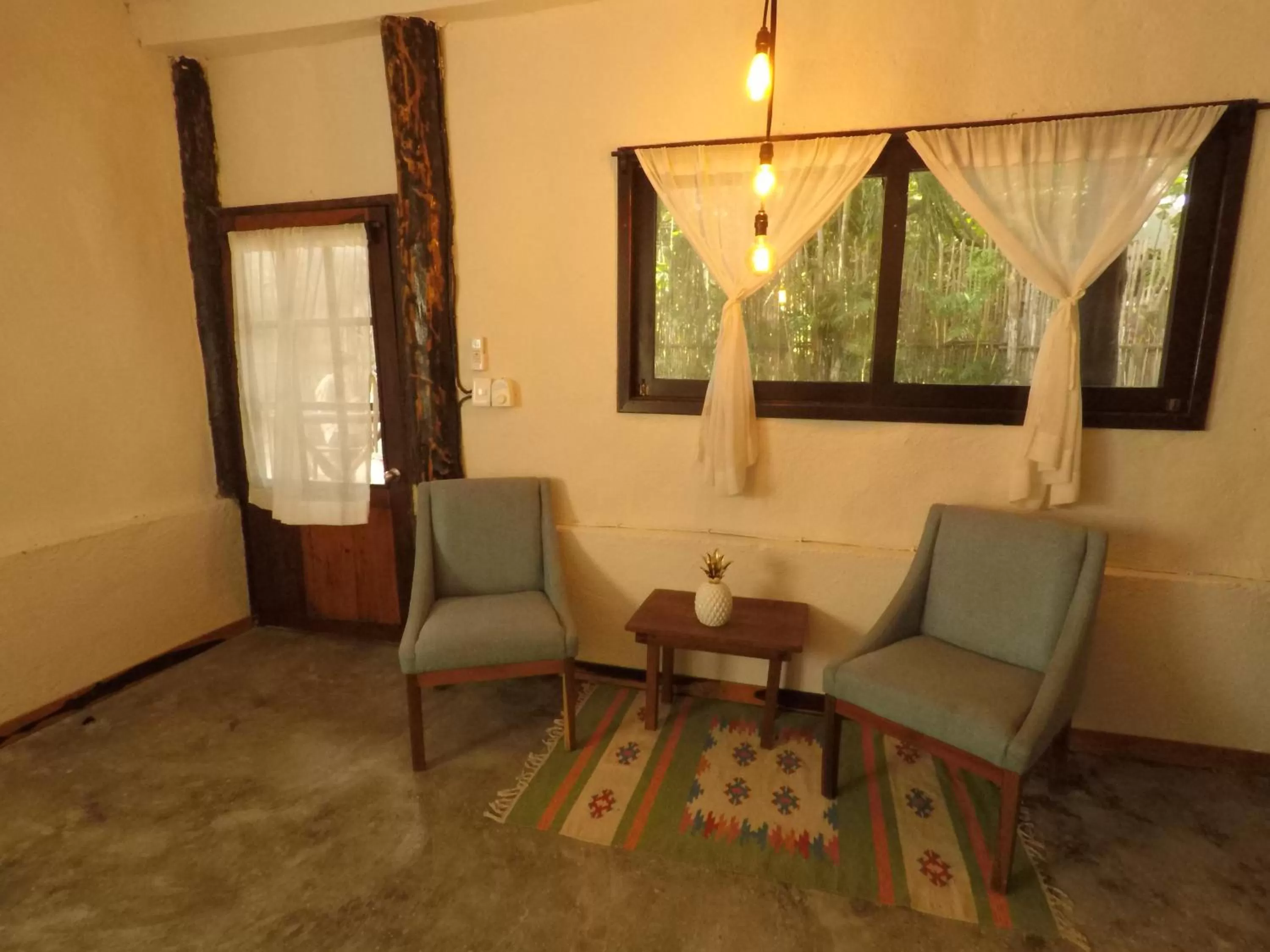 Living room in Sivana Tulum
