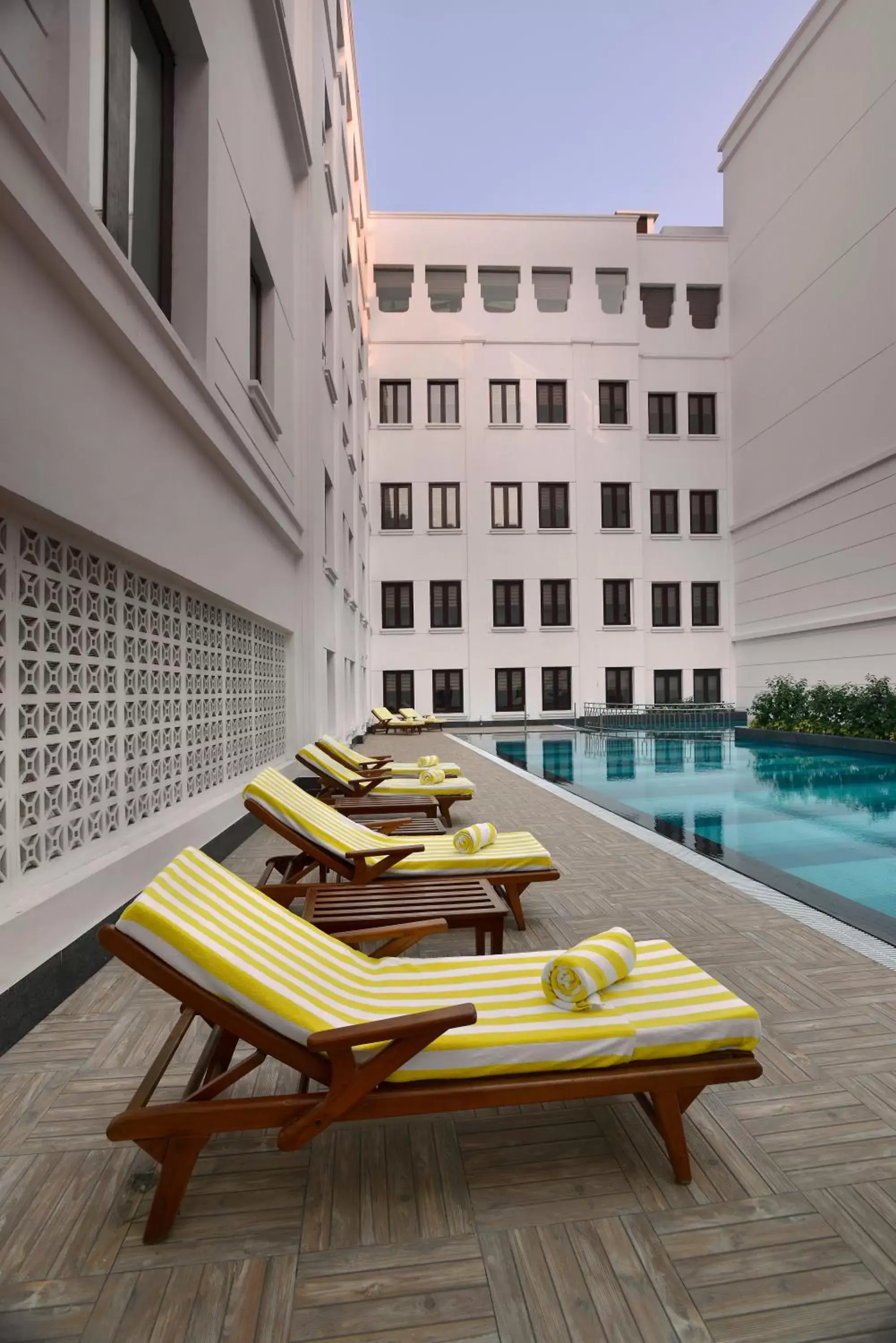 Swimming pool in The Lalit Great Eastern Kolkata