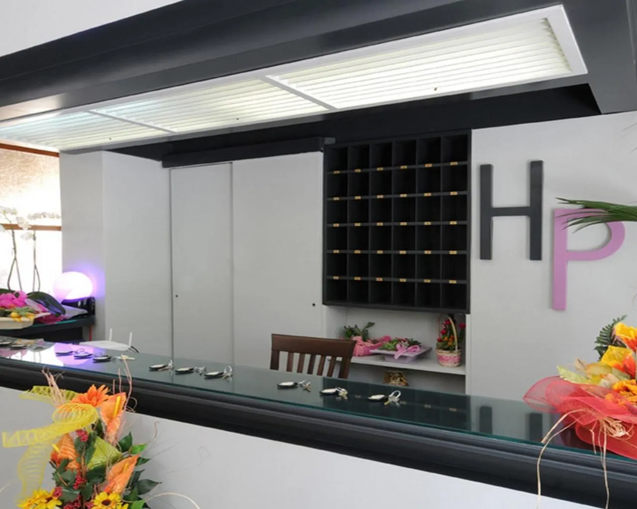 Lobby or reception in Hotel Perugina