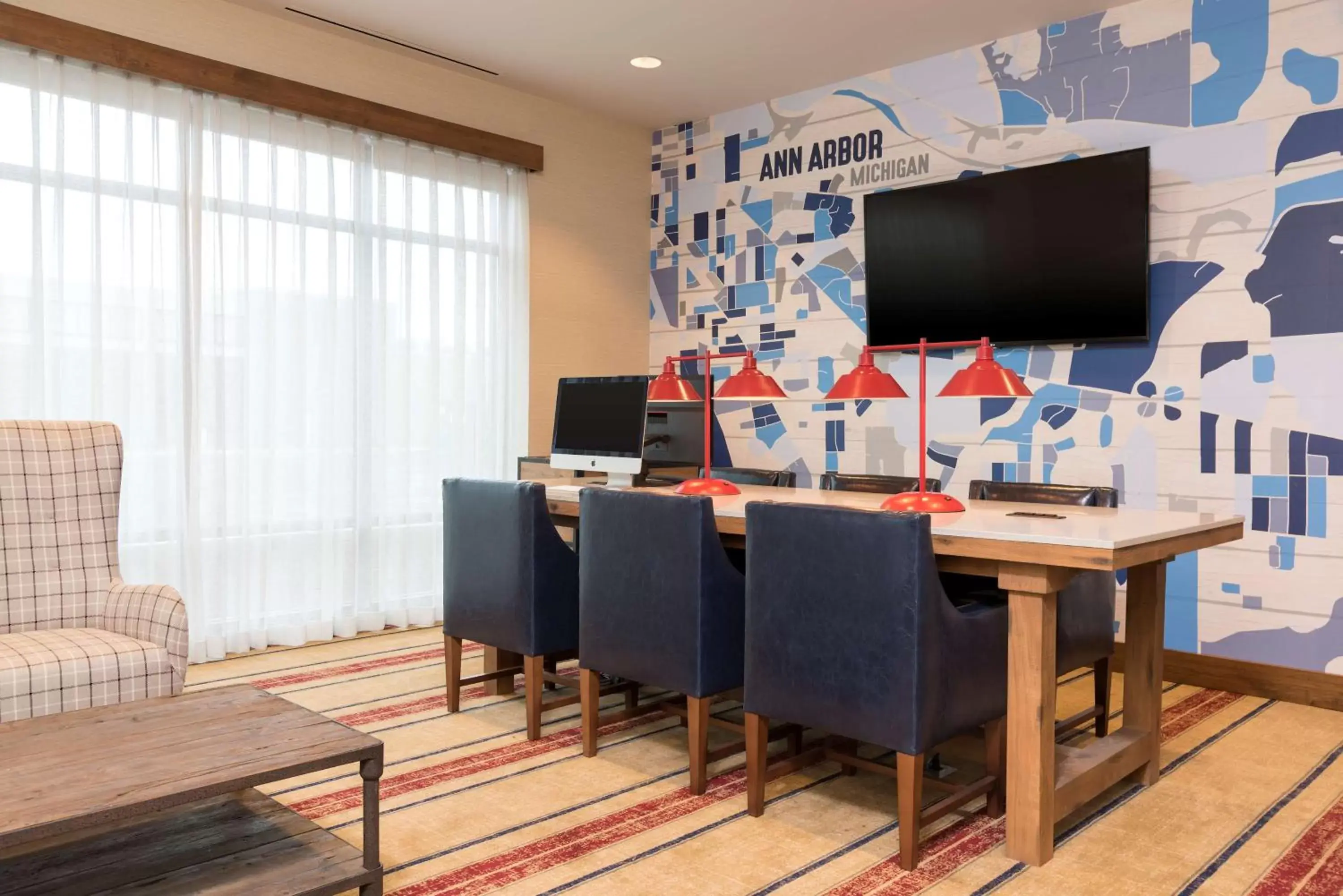 Lobby or reception in Hyatt Place Ann Arbor Lobby or reception in Hyatt Place Ann Arbor