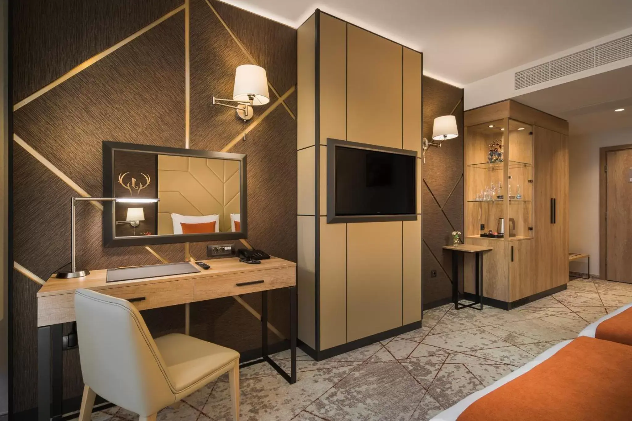 Twin Room - Disability Access in Hotel Jägerhof Twin Room - Disability Access in Hotel Jägerhof