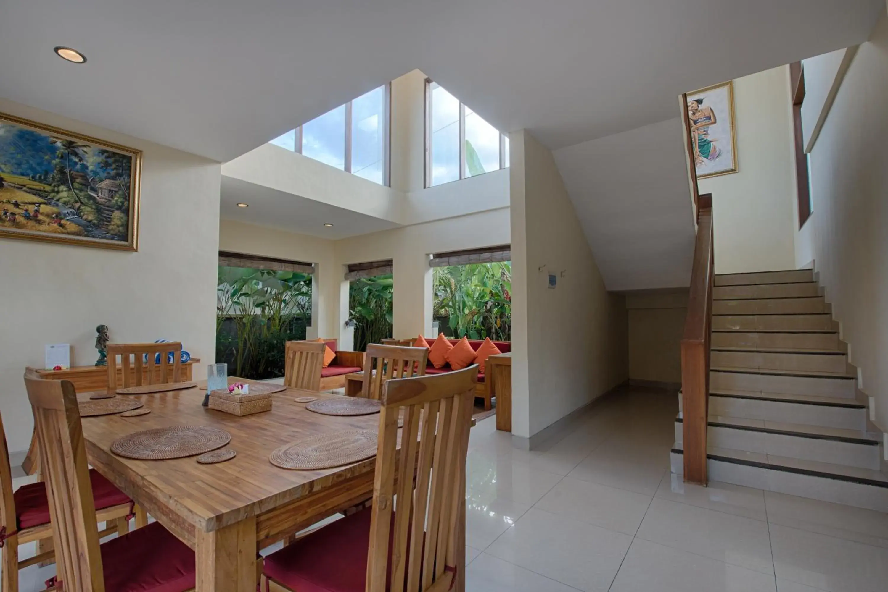 Dining Area in Kadiga Villas Ubud