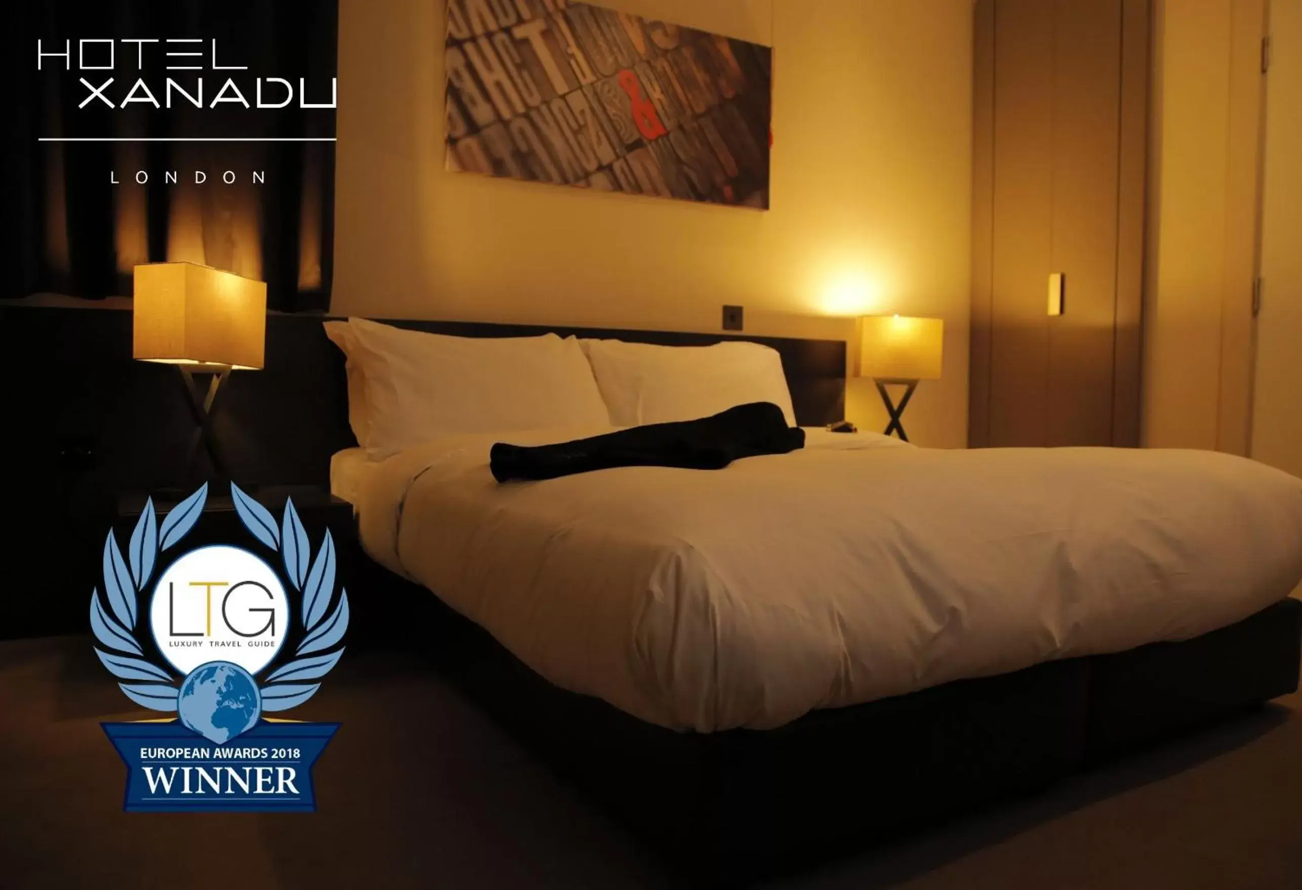 Bed in Hotel Xanadu
