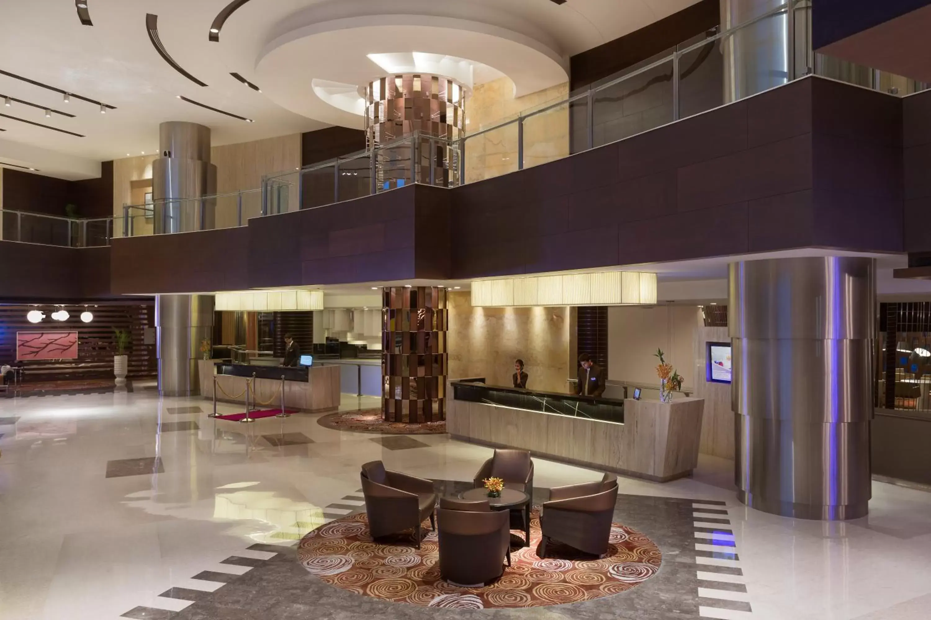 Property building, Lobby/Reception in Crowne Plaza Greater Noida, an IHG Hotel