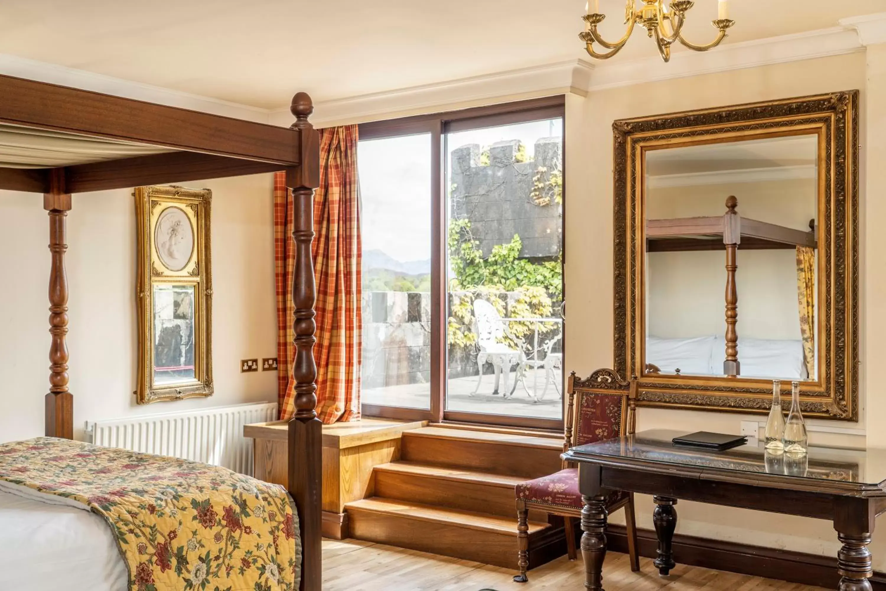 Bed in Abbeyglen Castle Hotel Bed in Abbeyglen Castle Hotel