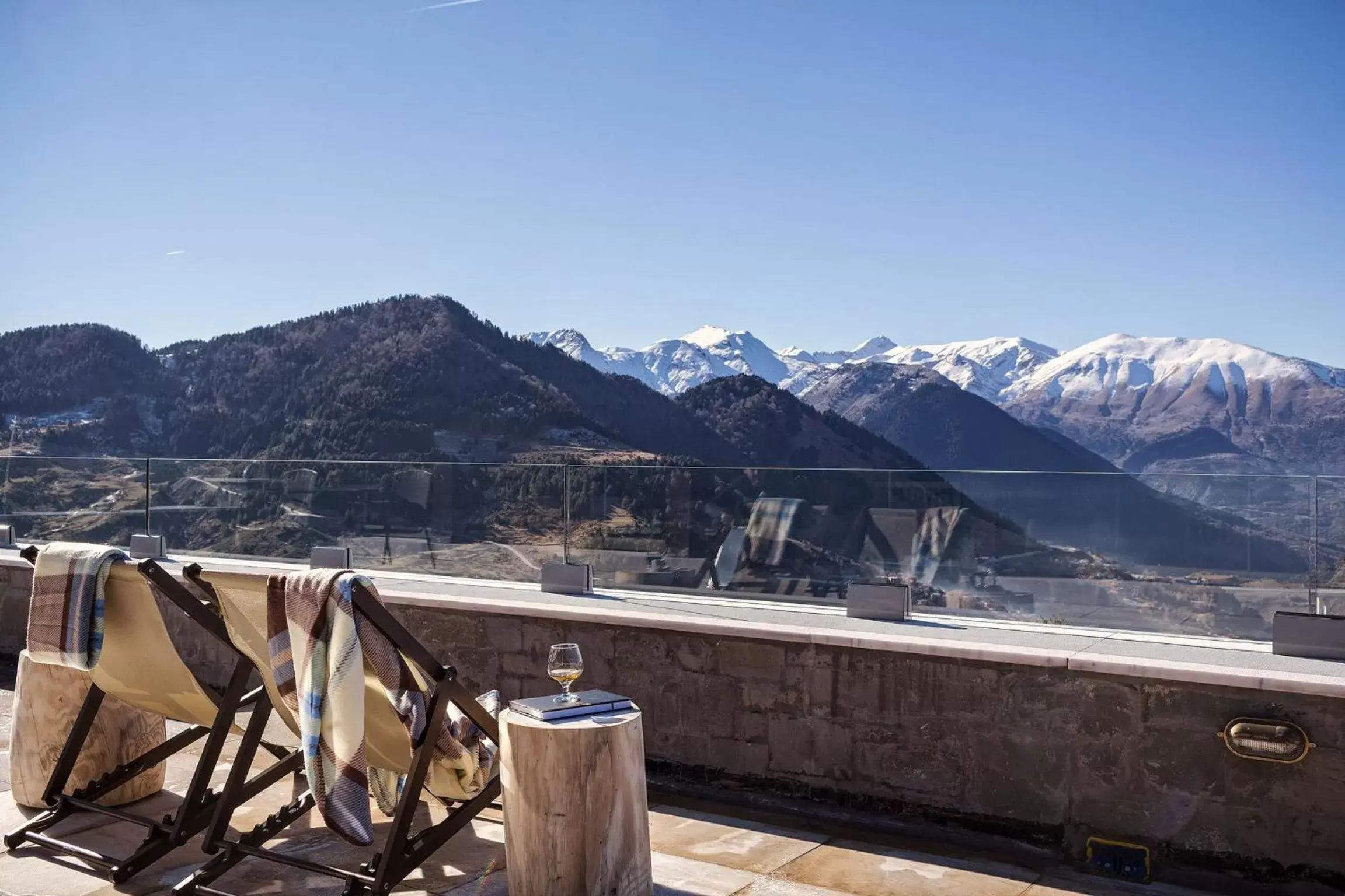 Mountain view in Grand Forest Metsovo - Leading Hotels of the World Mountain view in Grand Forest Metsovo - Leading Hotels of the World