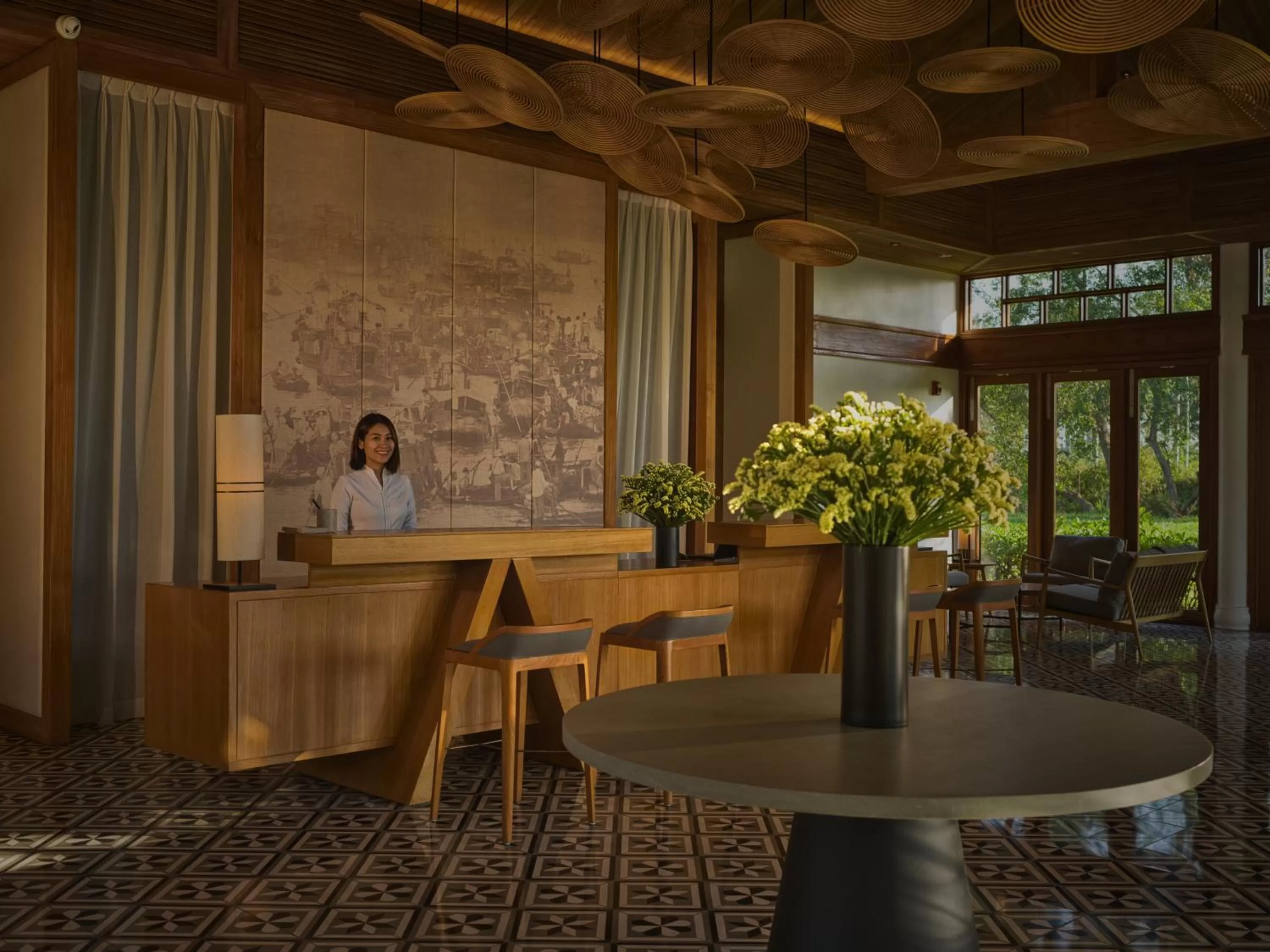 Lobby or reception in Legacy Mekong, Can Tho, Autograph Collection