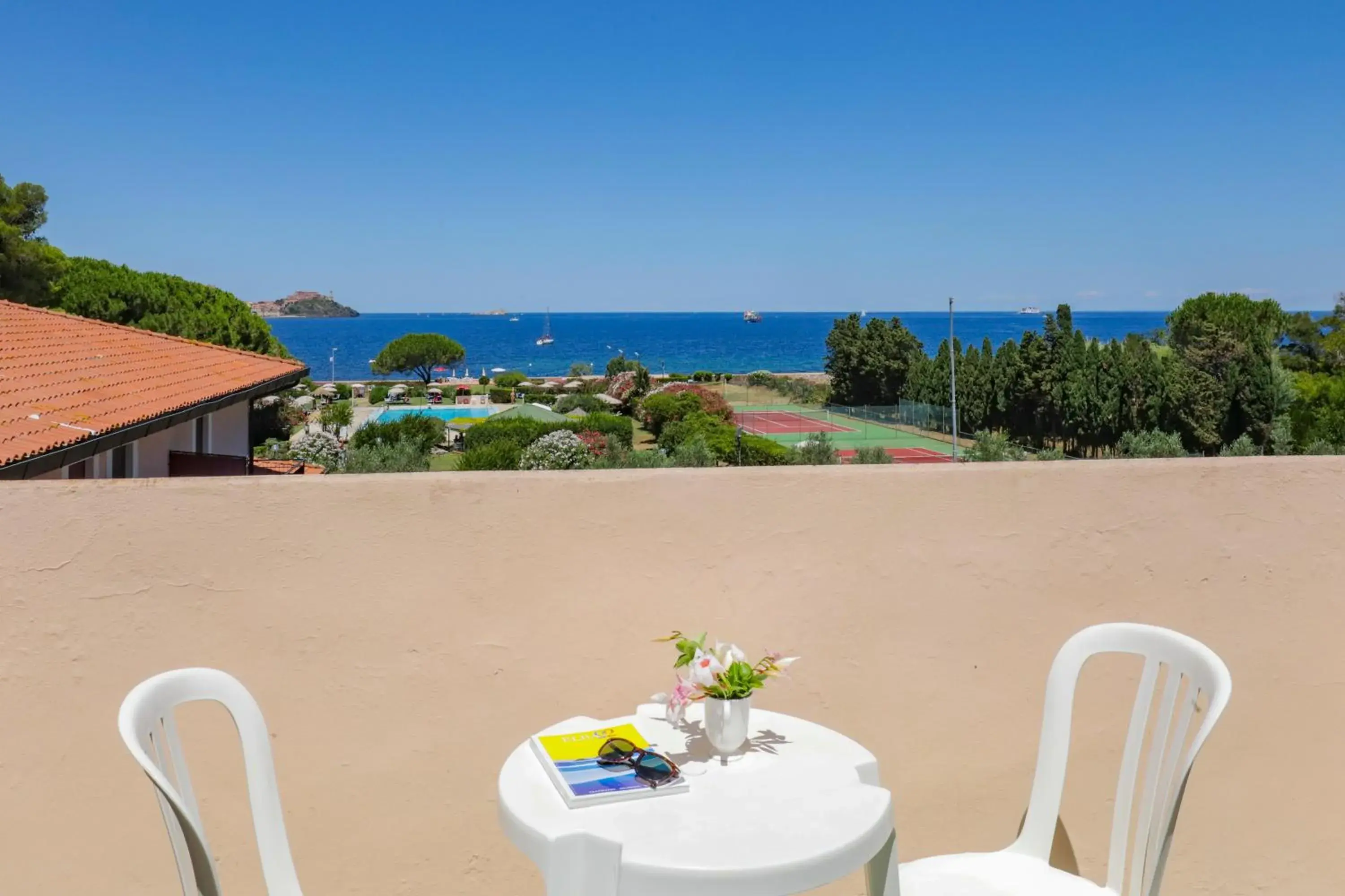 Balcony/Terrace in Hotel Fabricia