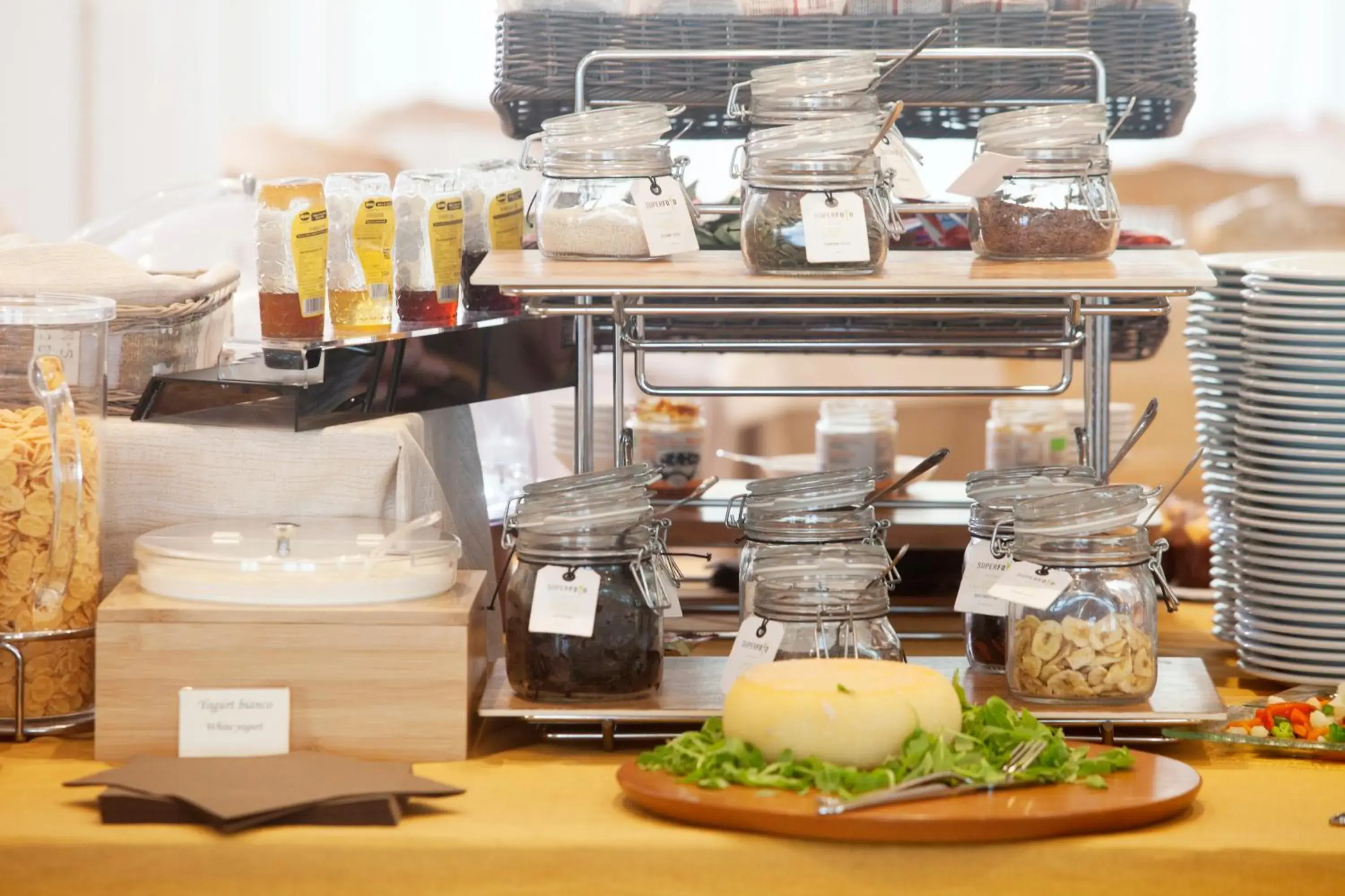 Buffet breakfast in Baia D'Argento Buffet breakfast in Baia D'Argento